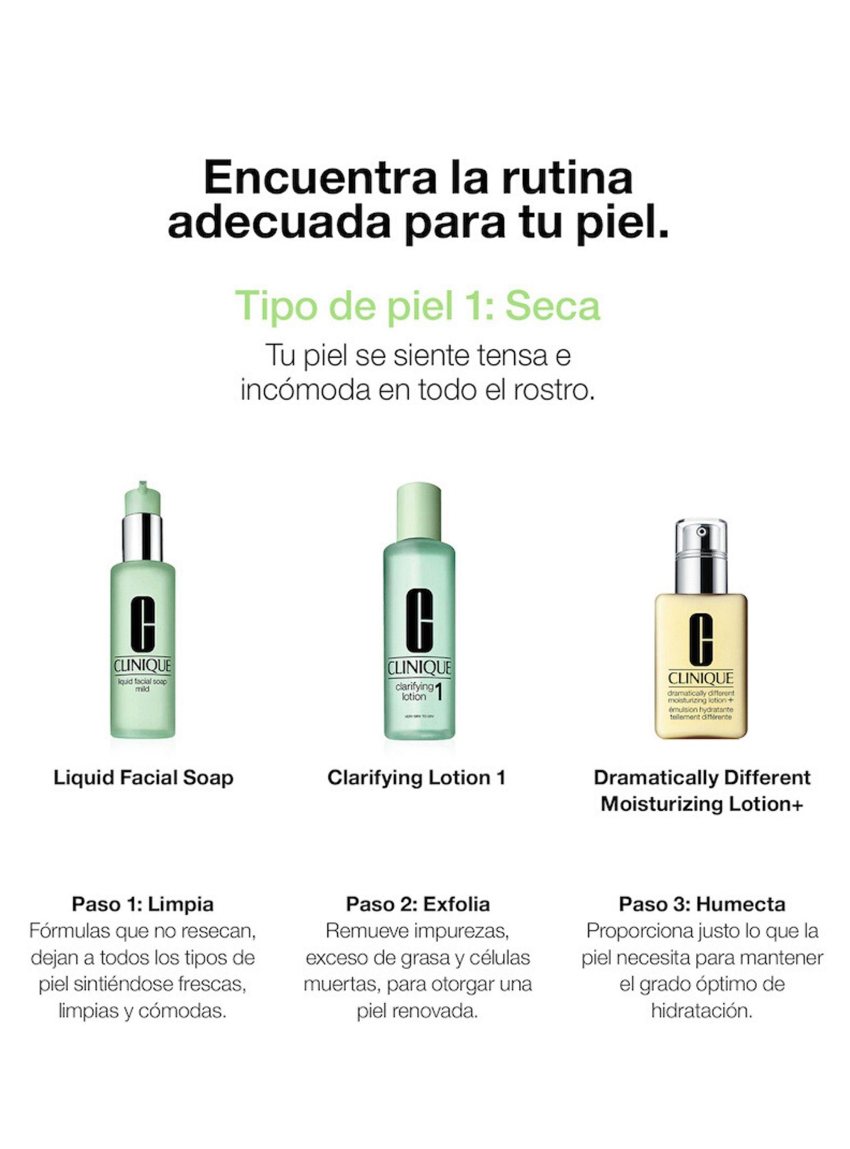 Loción Clinique Exfoliante Clarificante 1 Piel Seca 400 ml-2