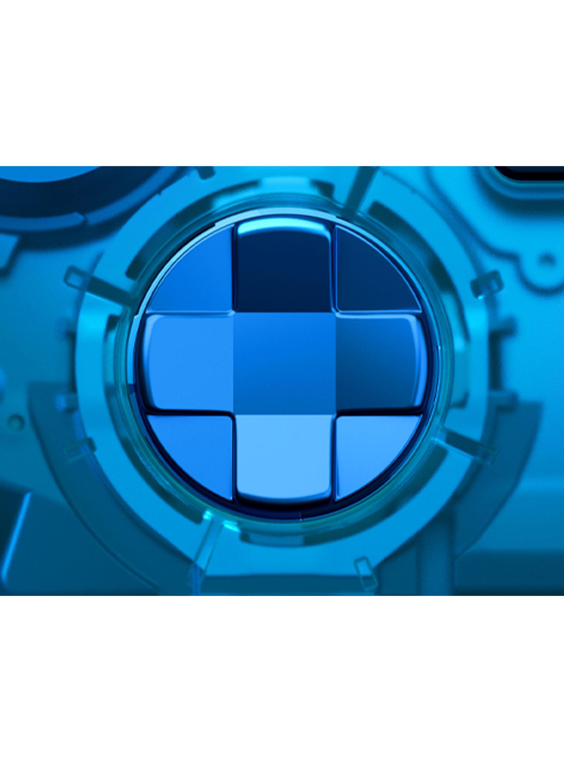 Control Xbox Azul Transparente-4