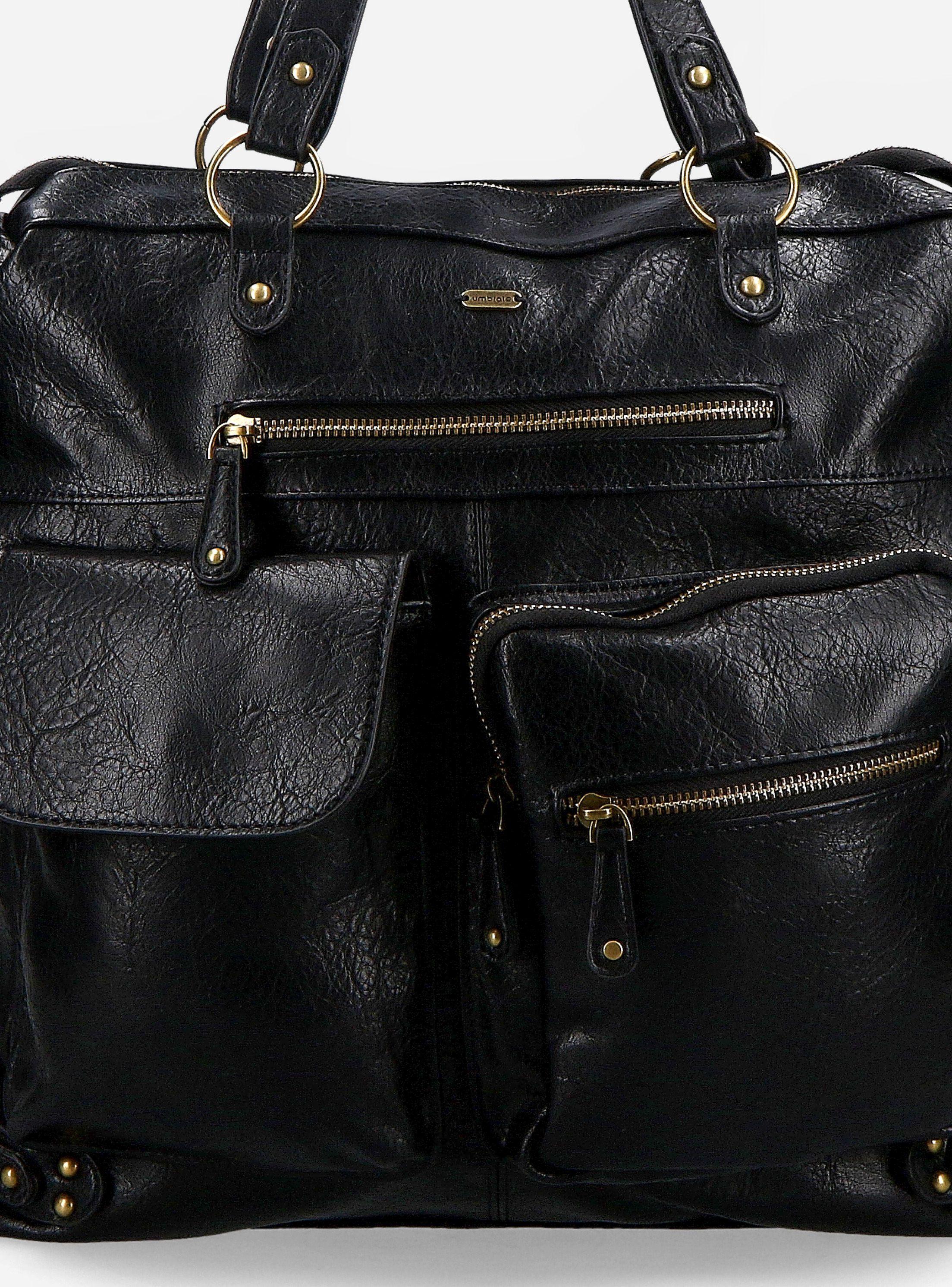 Mochila con Bolsillos y Detalles en Tachas Metálicas-4