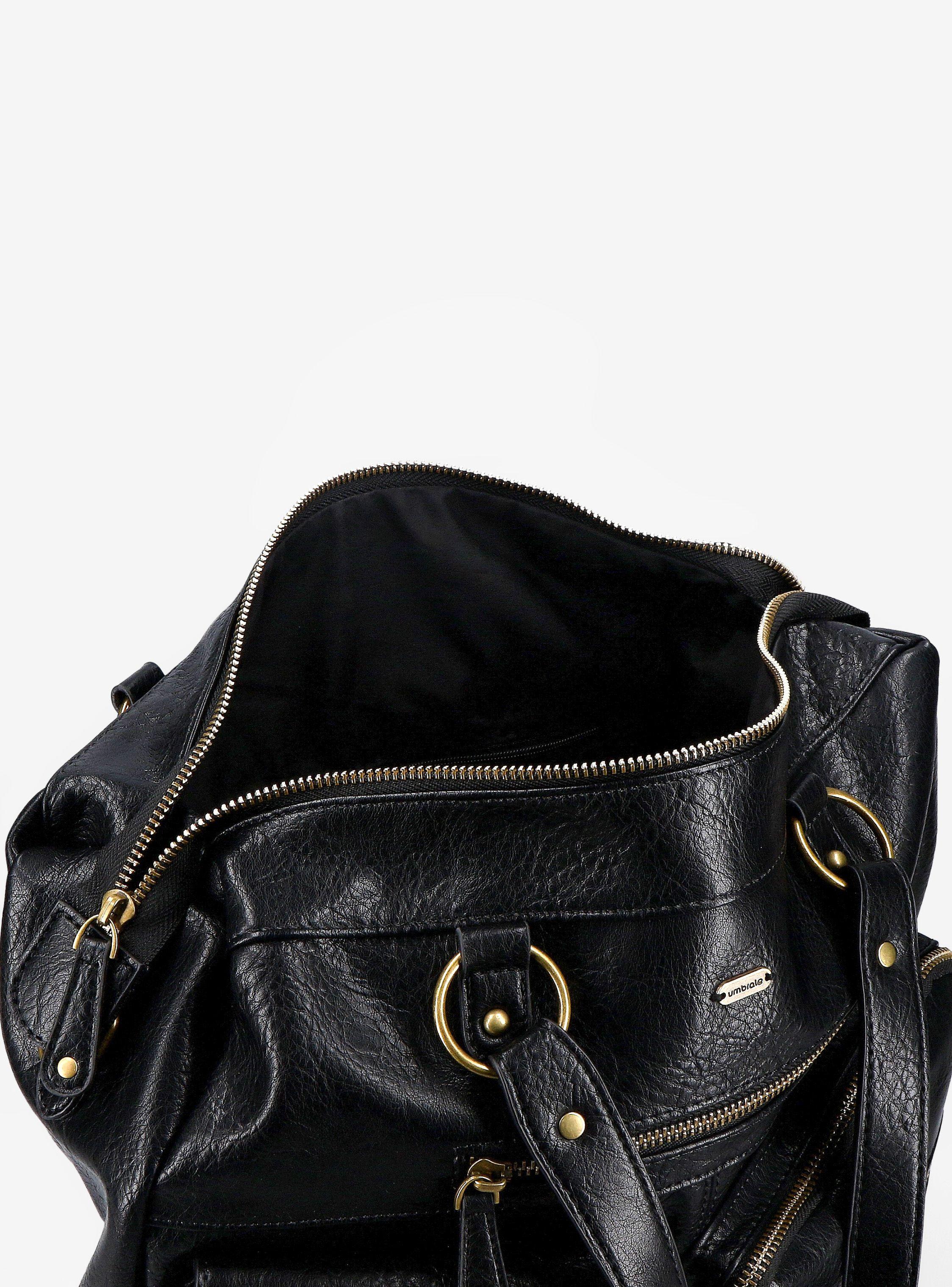 Mochila con Bolsillos y Detalles en Tachas Metálicas-3