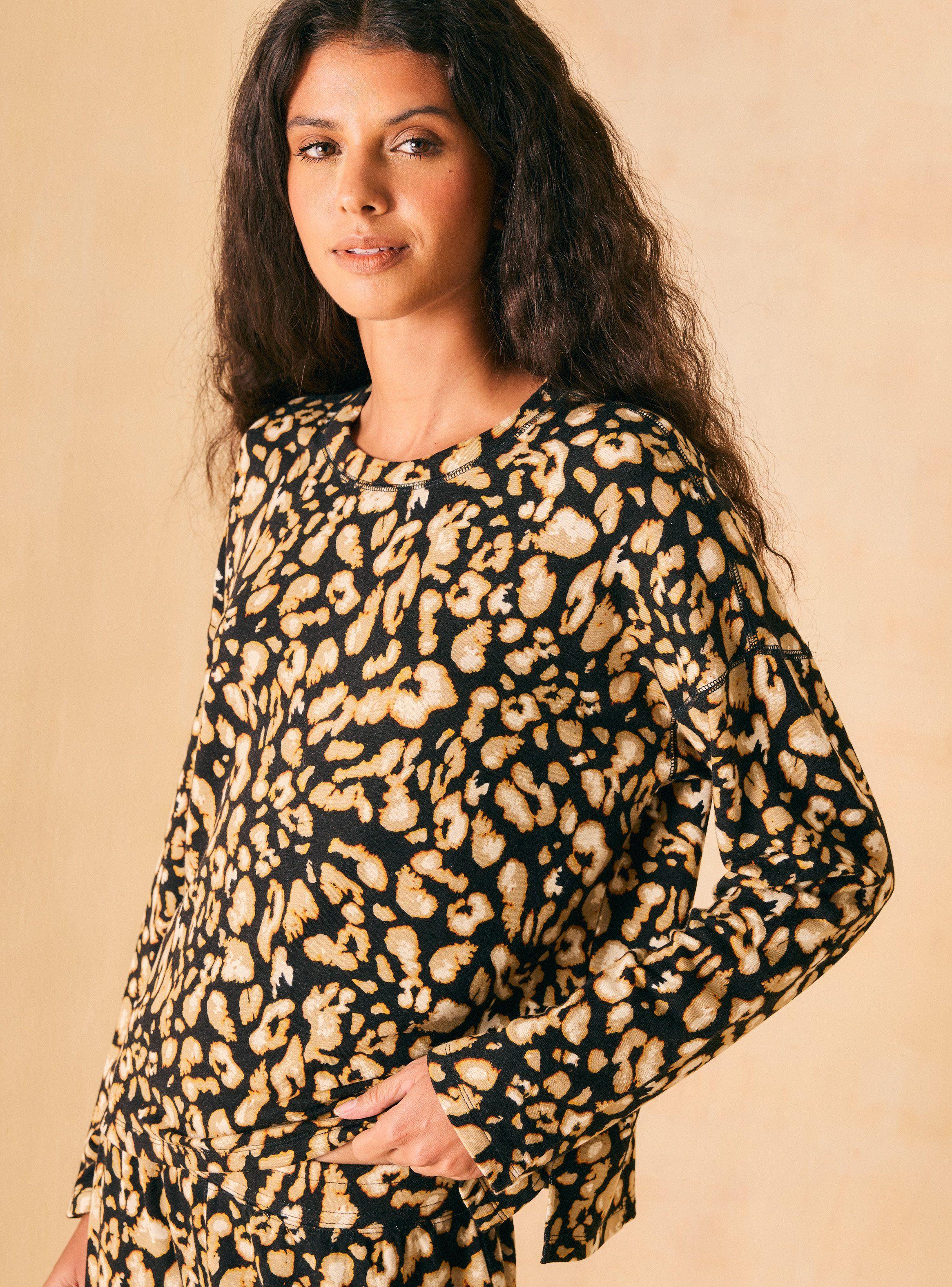 Pijama Tipo Buzo Full Estampado Animal Print Fondo-2