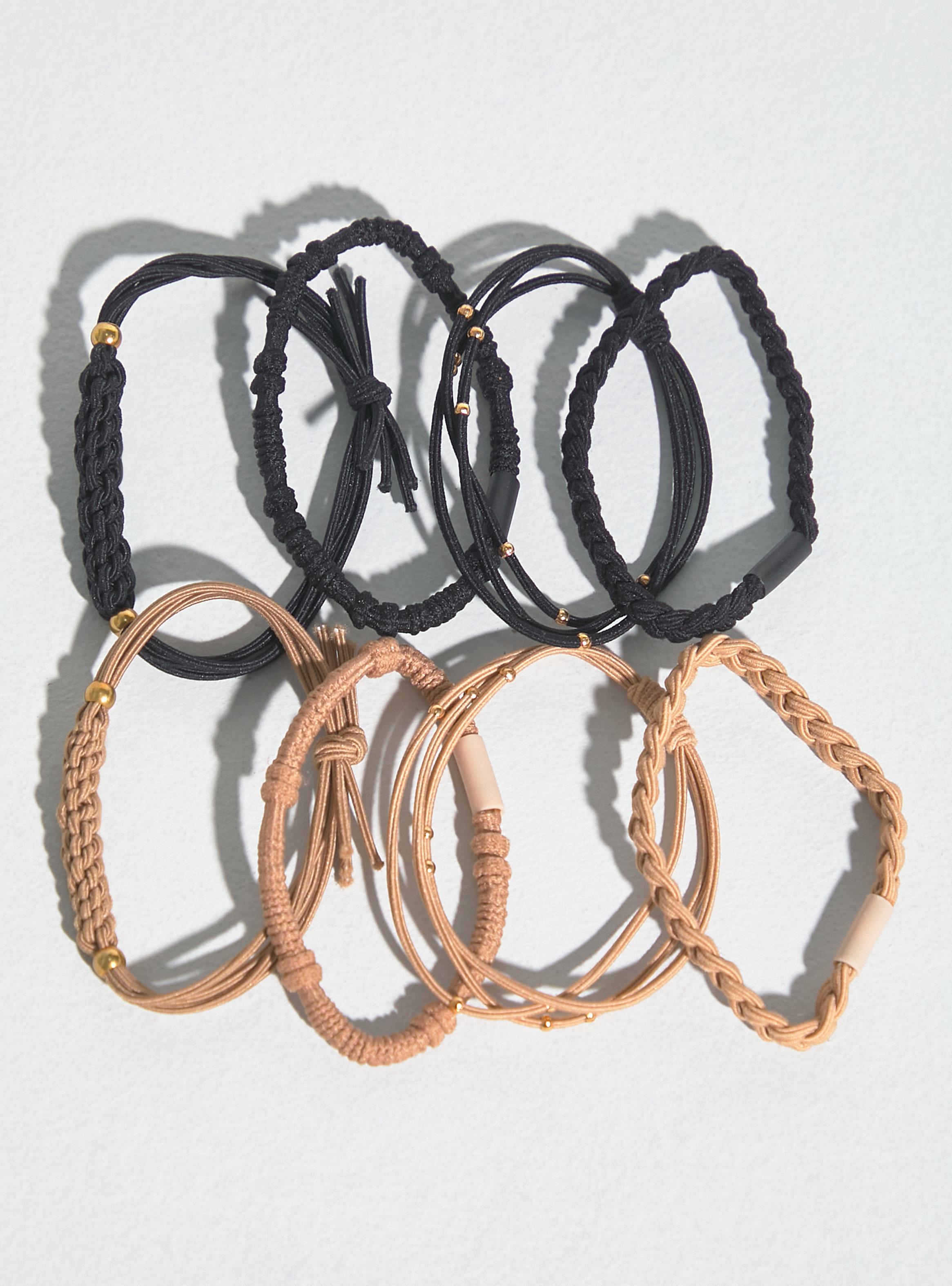 Pulseras Elasticadas con Detalles de Mostacilla-1