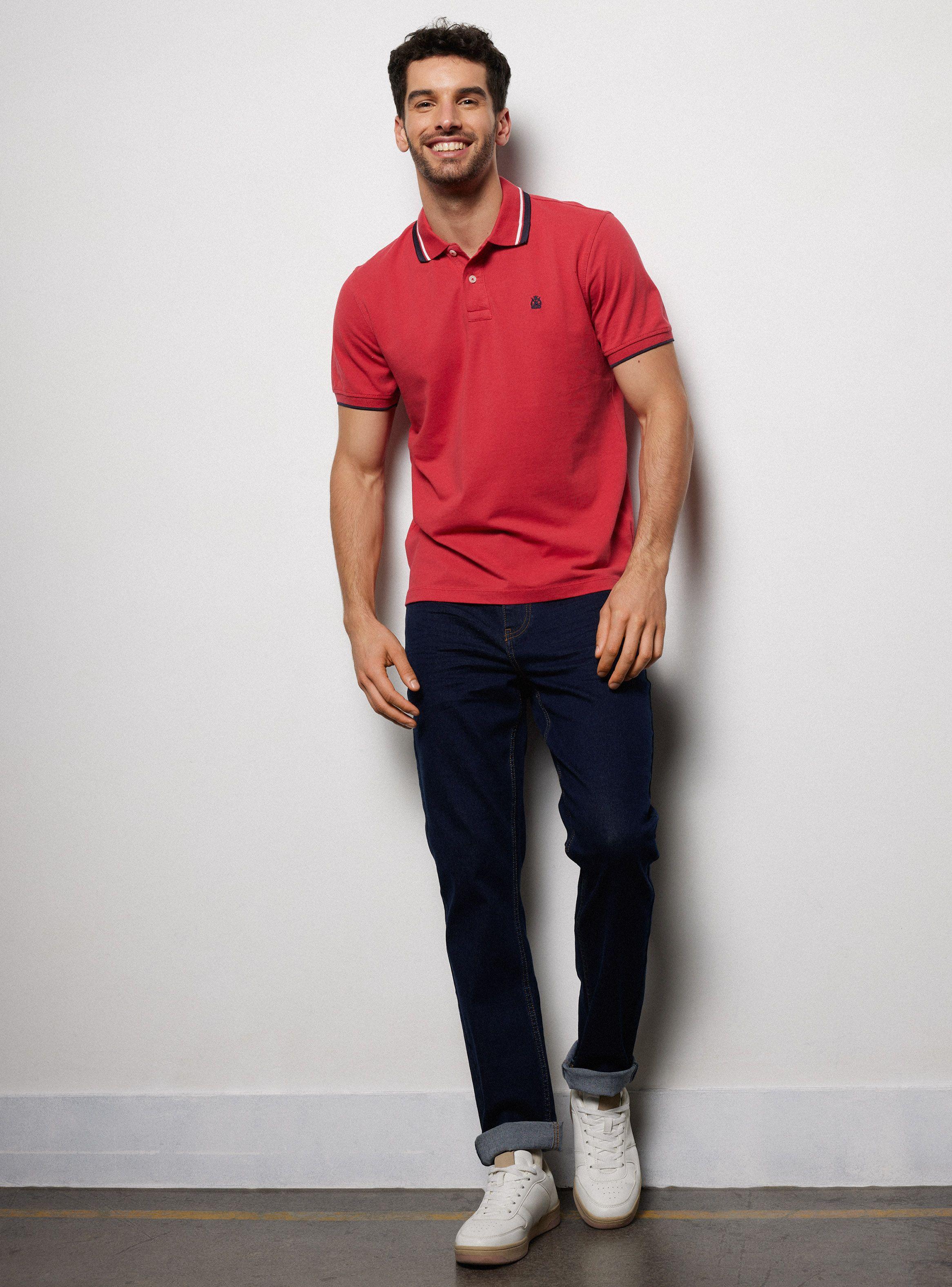 Polera de Cuello Estilo Polo-3