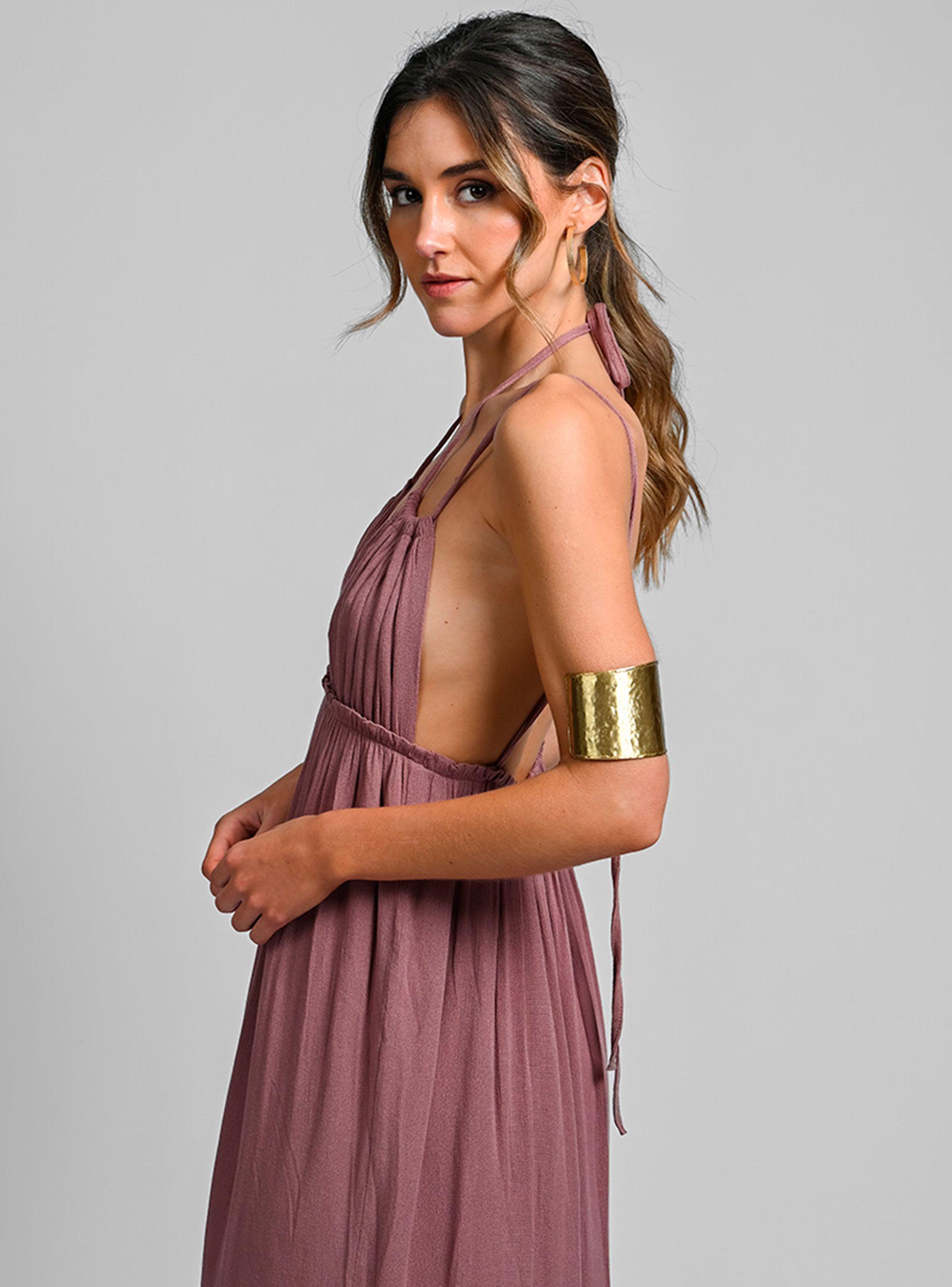 Vestido Chloé Bambula Rosado-3