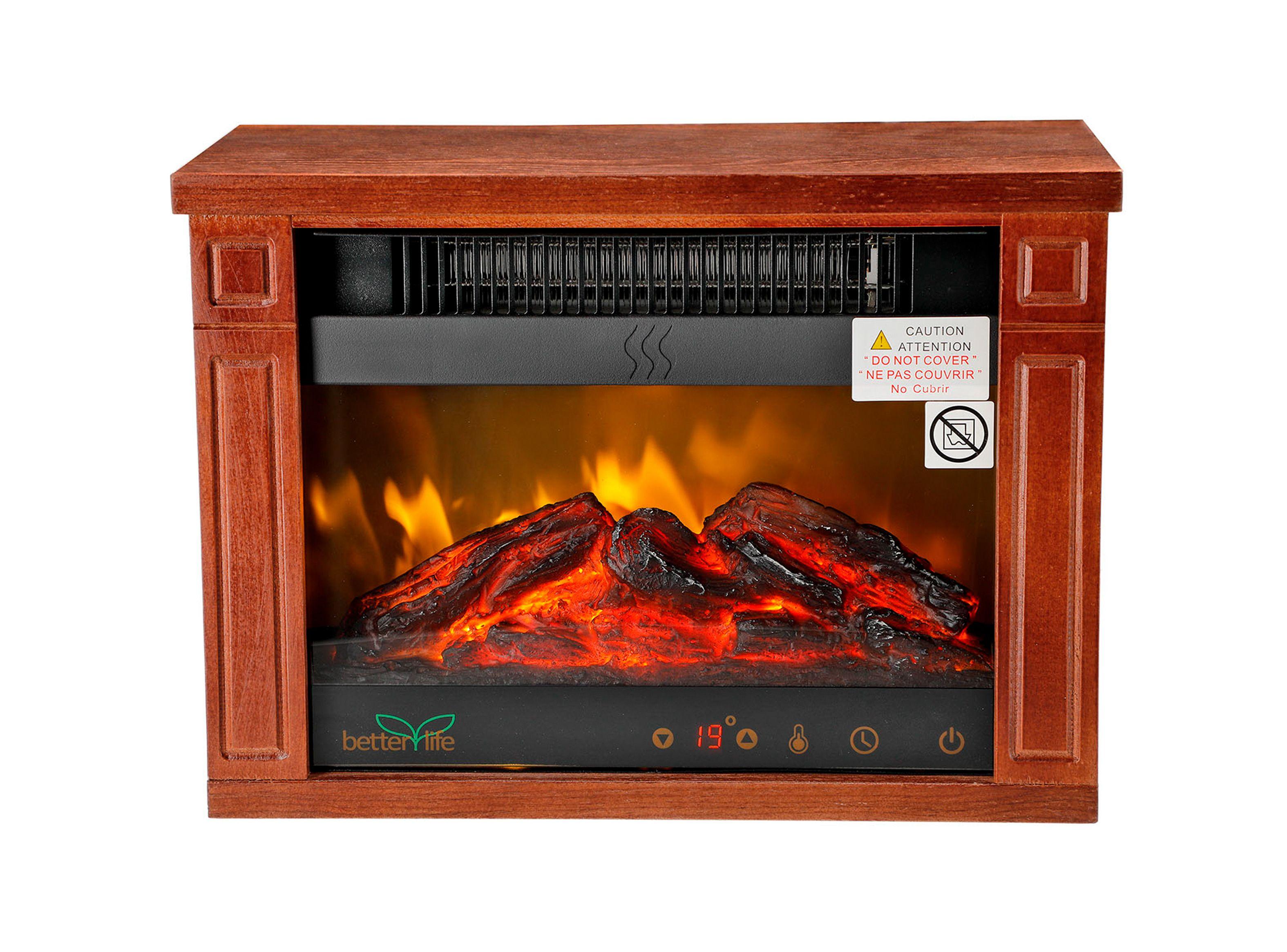 Chimenea Eléctrica Betterlife Chimenea Madera ZY-EF-02-0