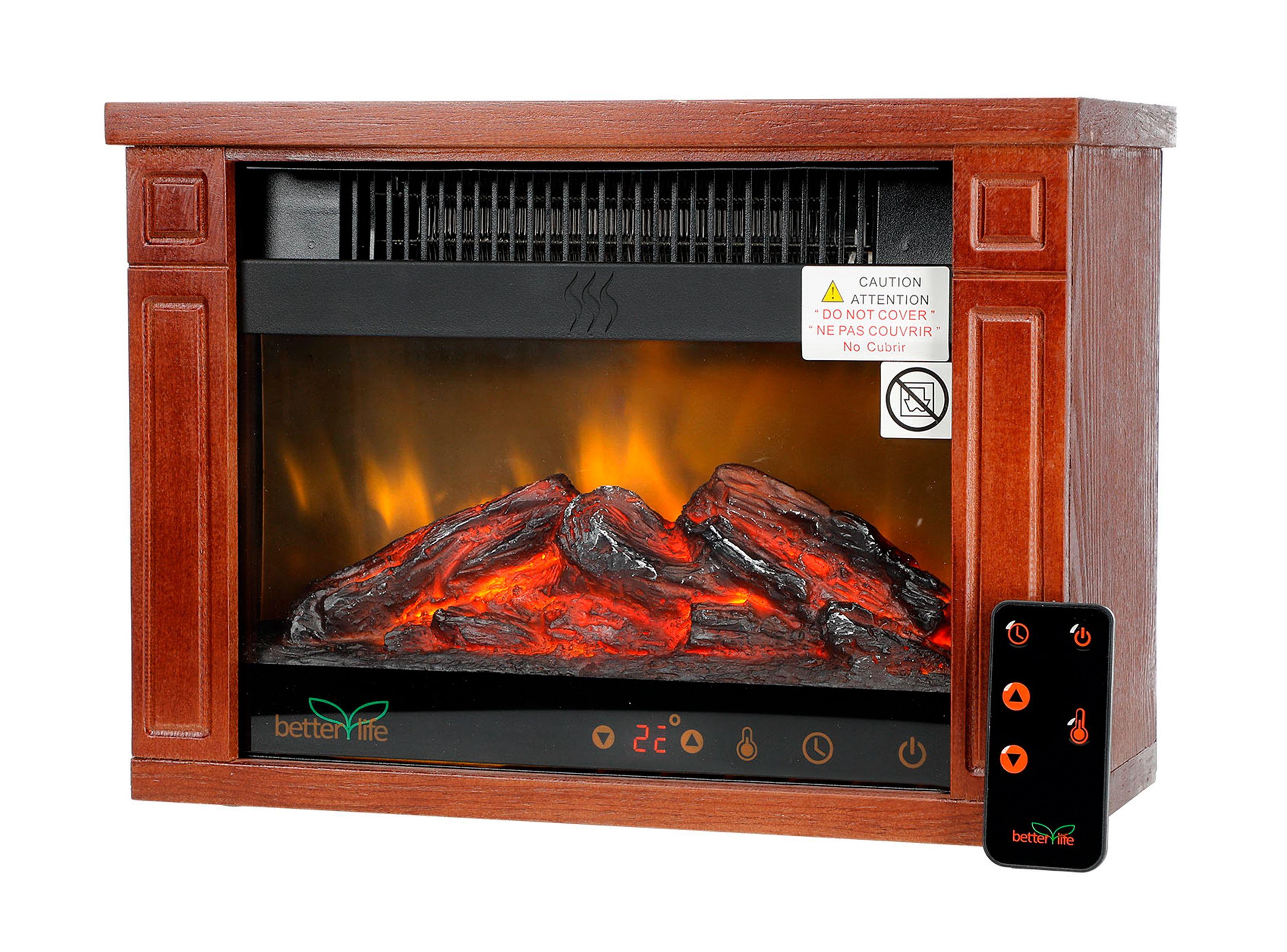 Chimenea Eléctrica Betterlife Chimenea Madera ZY-EF-02-3