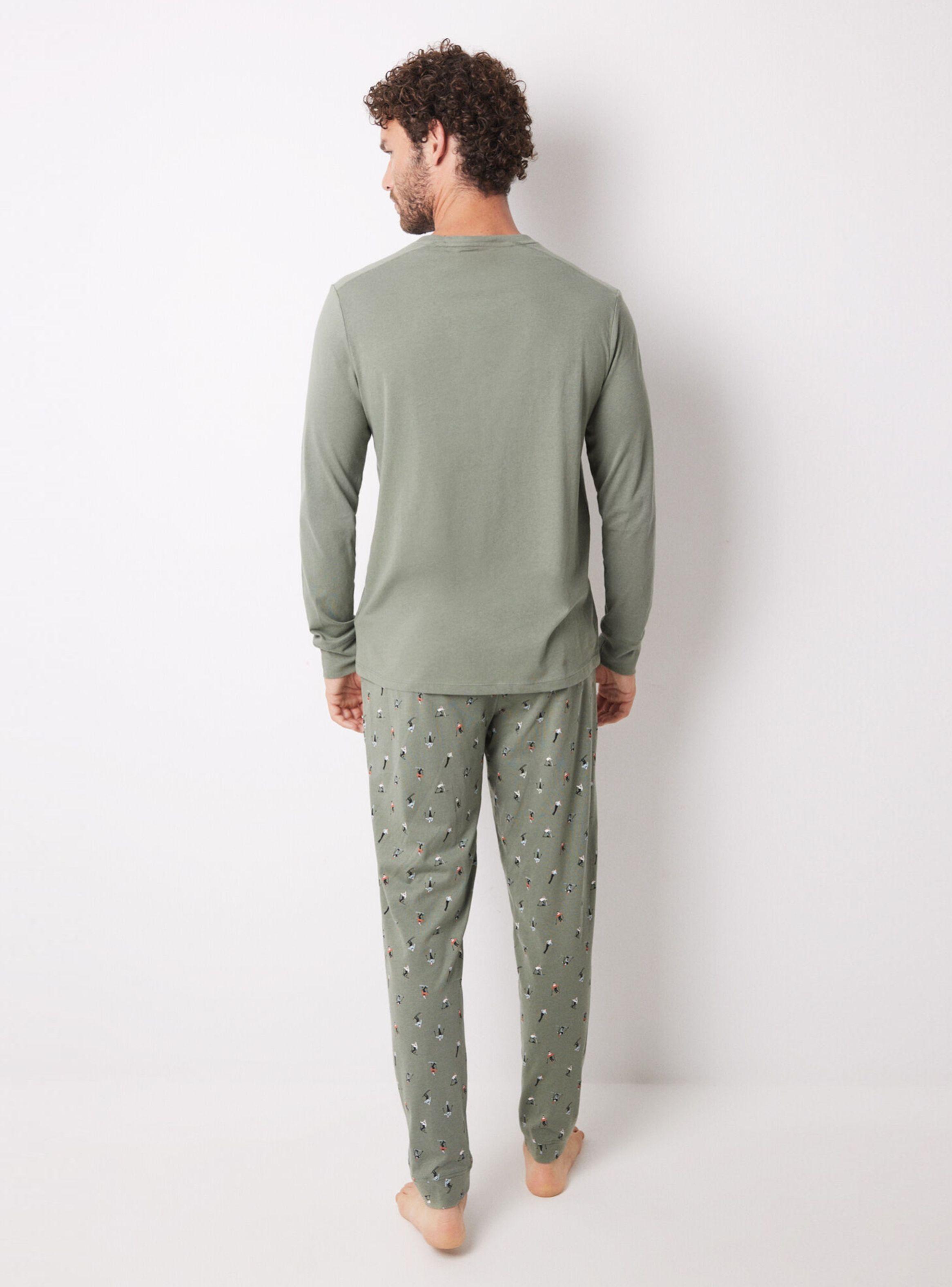 Pijama Largo Algodón Ski-1