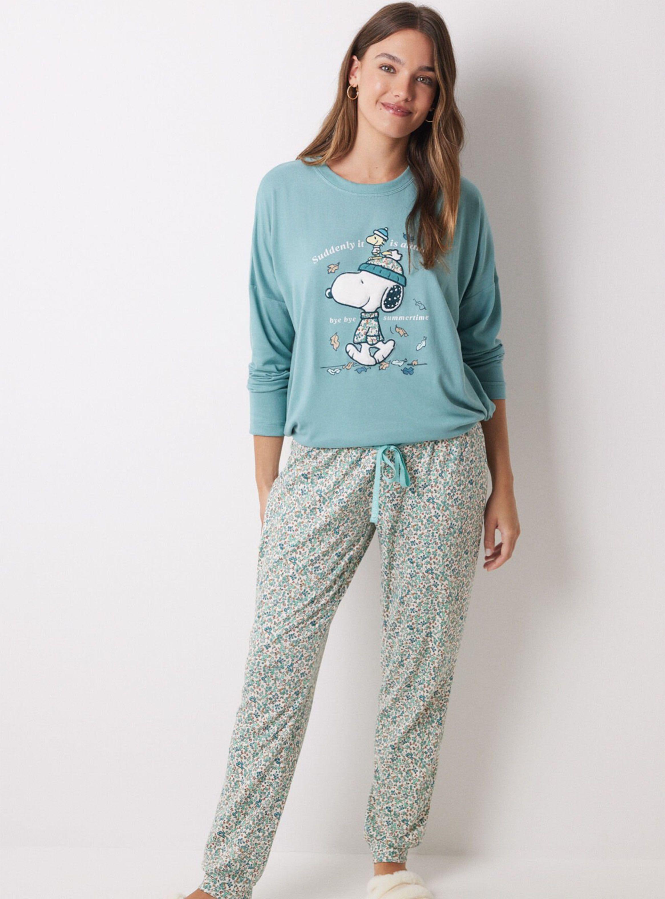 Pijama Largo Soft Touch Snoopy-0