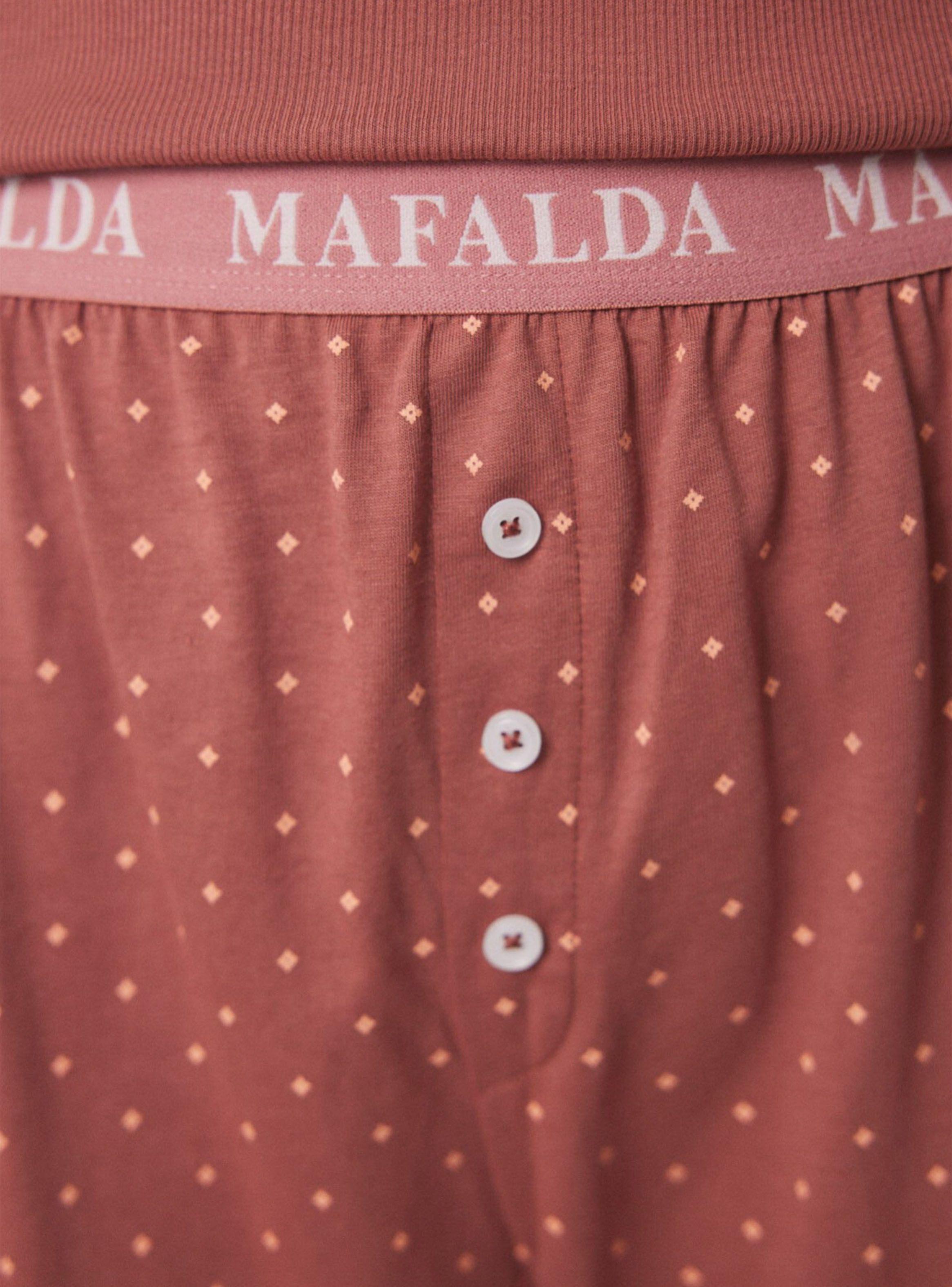 Pijama Largo Algodón Estampado Mafalda-3