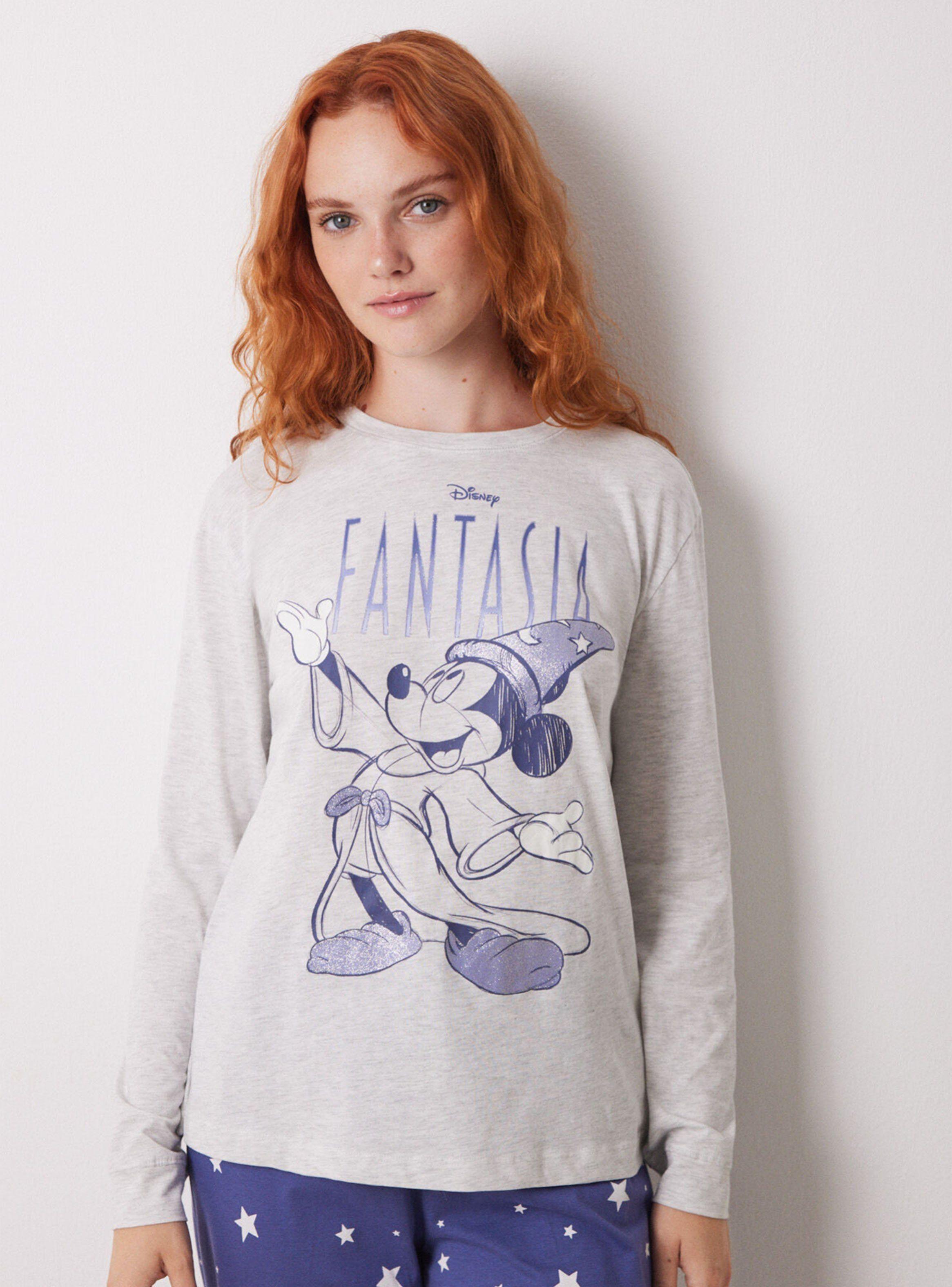Pijama Largo Algodón Mickey Fantasy-2