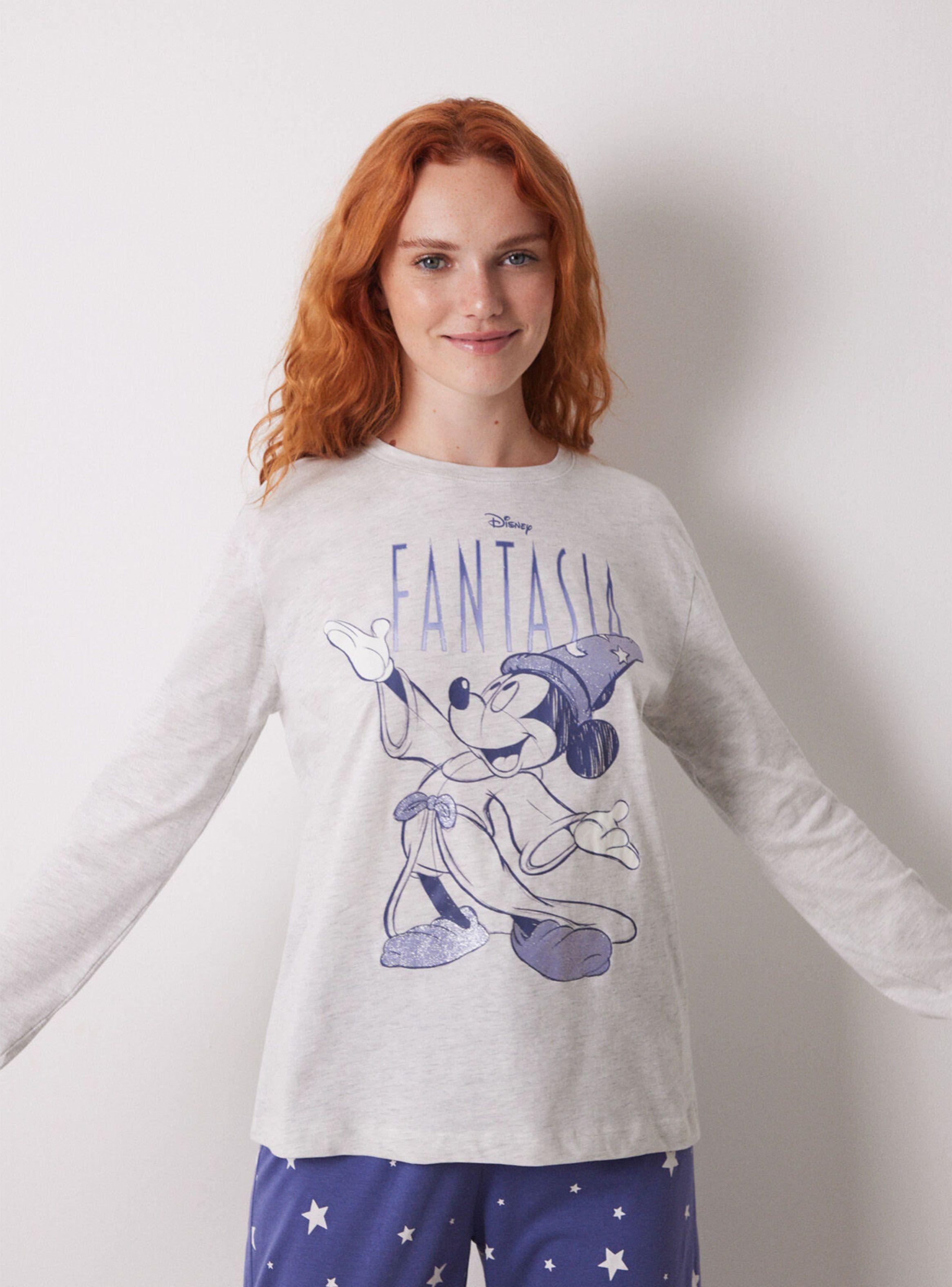 Pijama Largo Algodón Mickey Fantasy-3