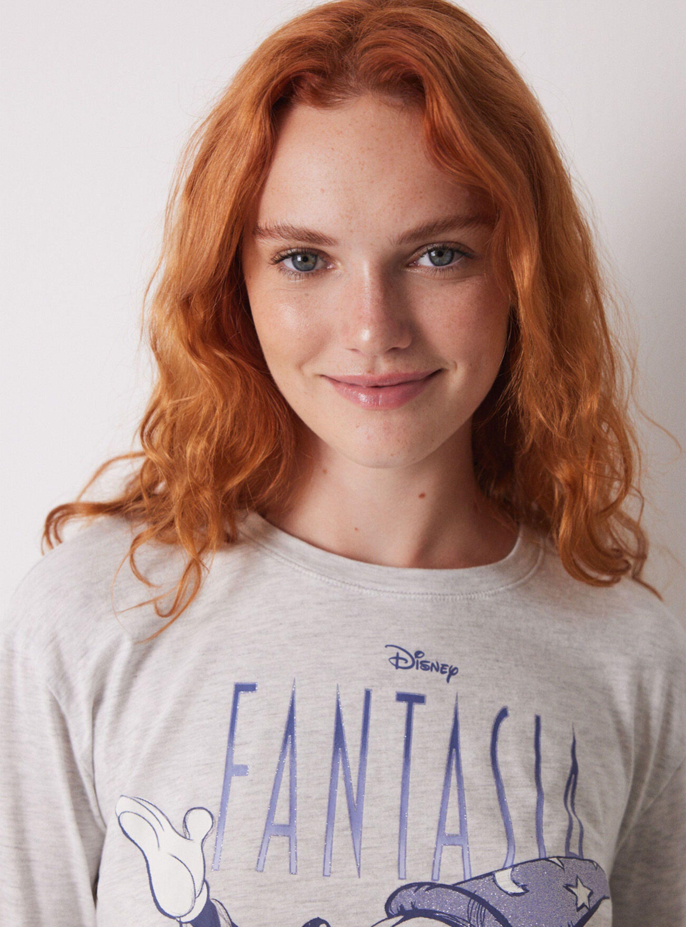 Pijama Largo Algodón Mickey Fantasy-4