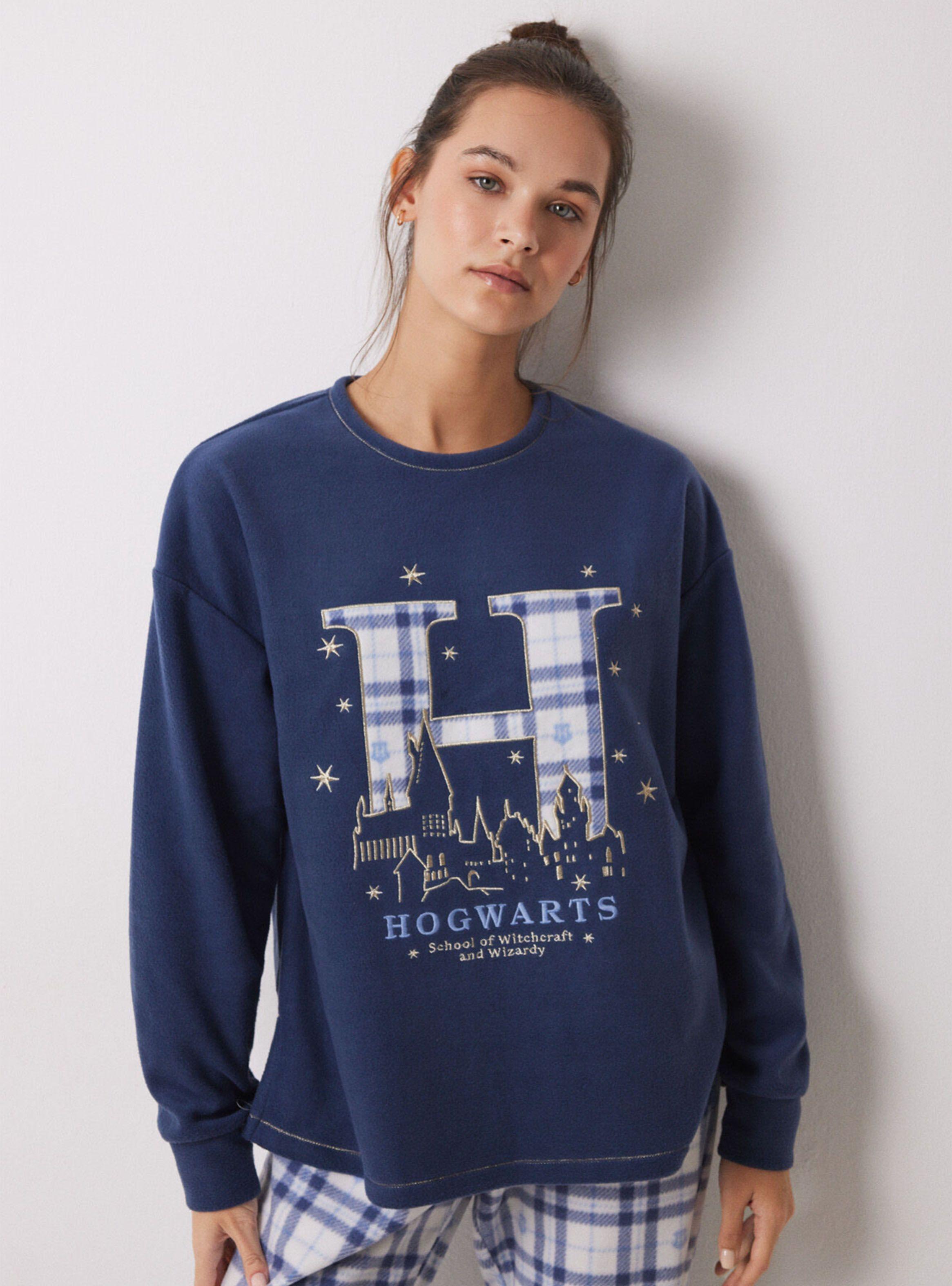 Pijama Polar Cuadros Harry Potter-2