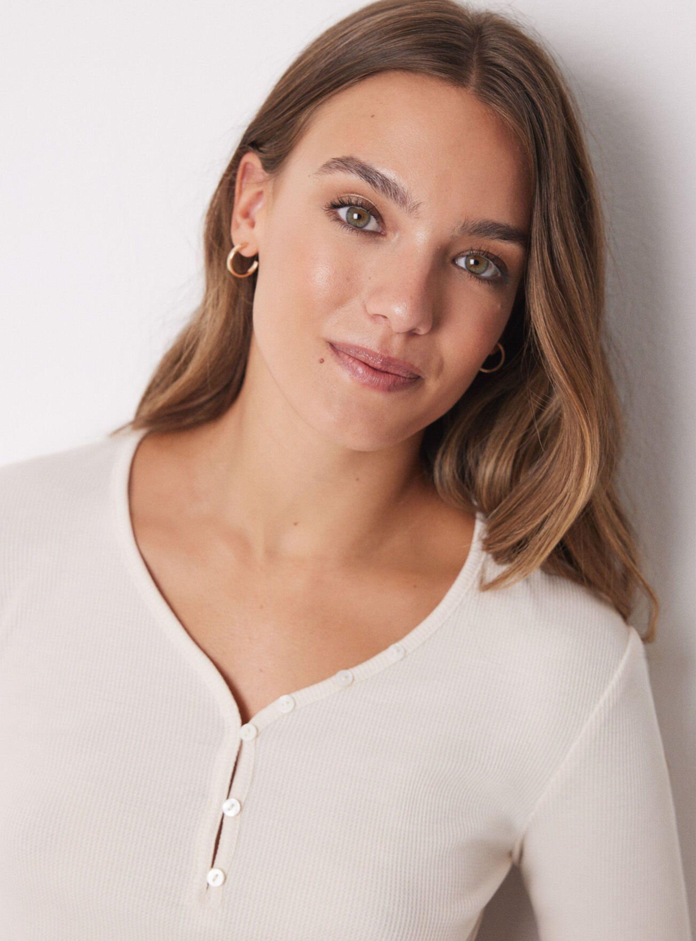 Polera Panadera Manga Larga Marfil-2