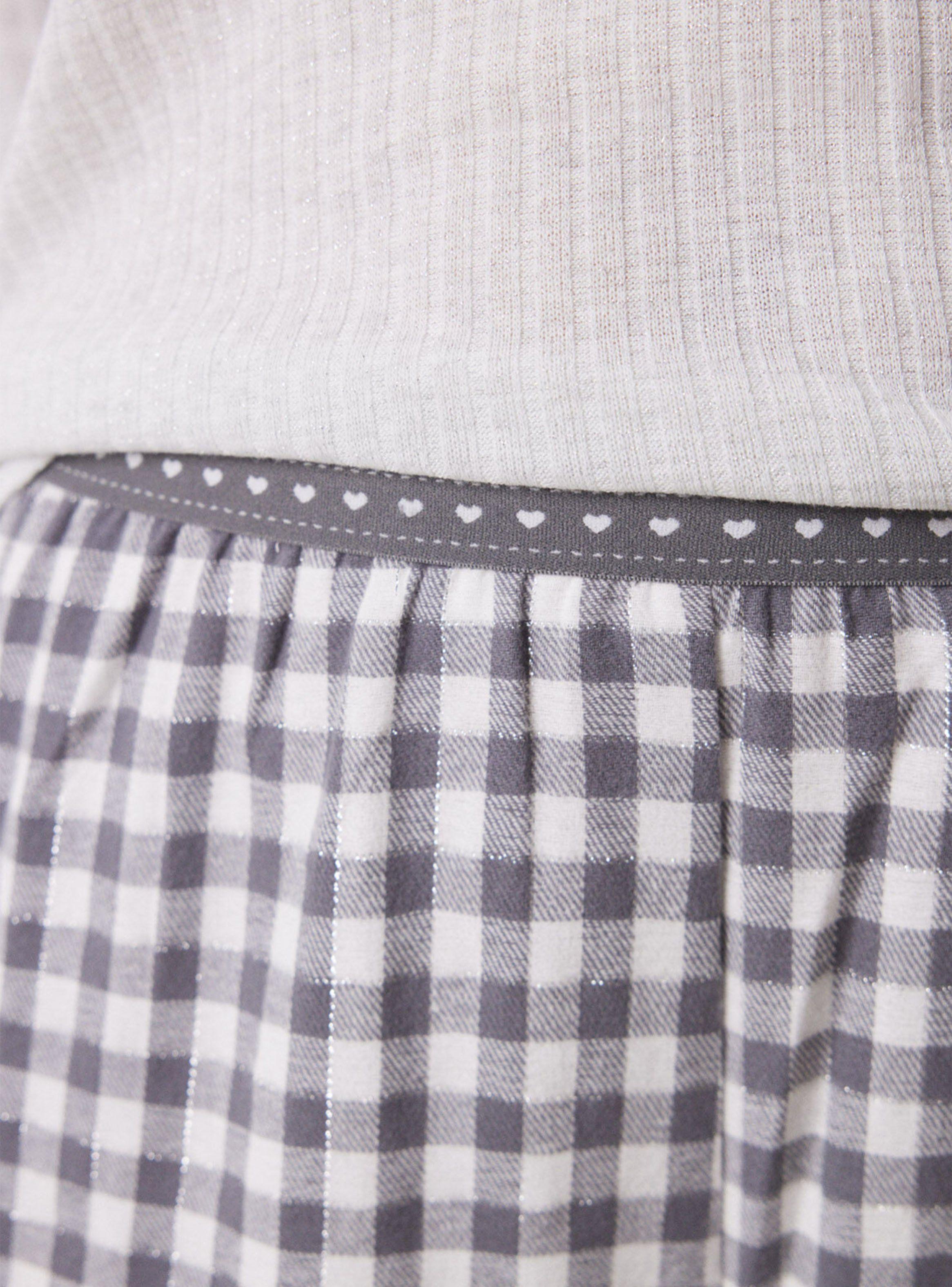 Pijama Largo Cuadros-4