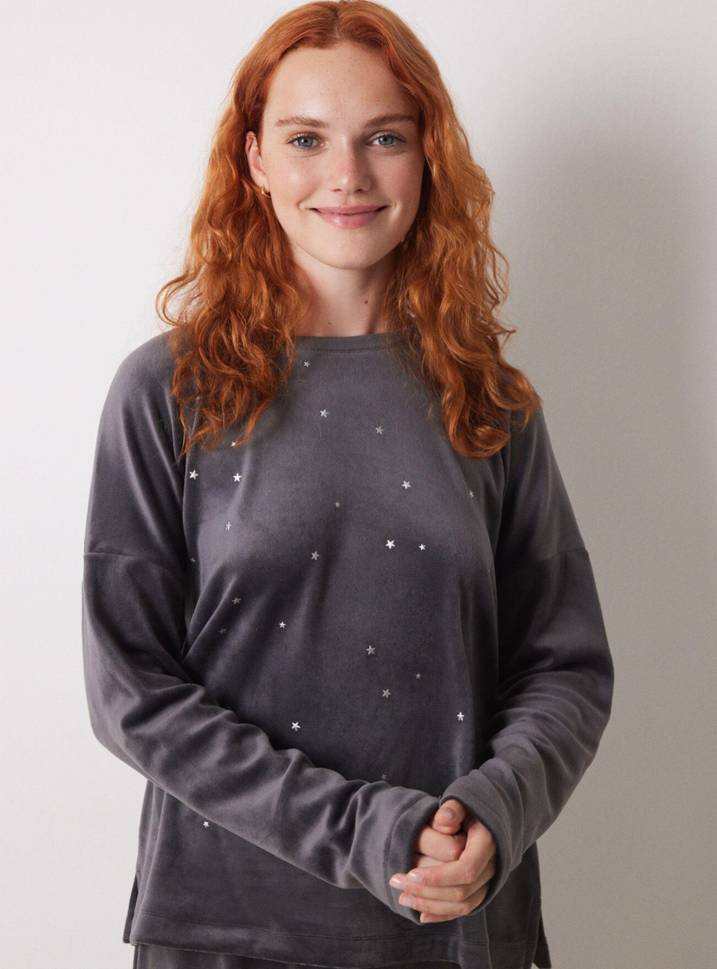 Pijama Largo Velour-2