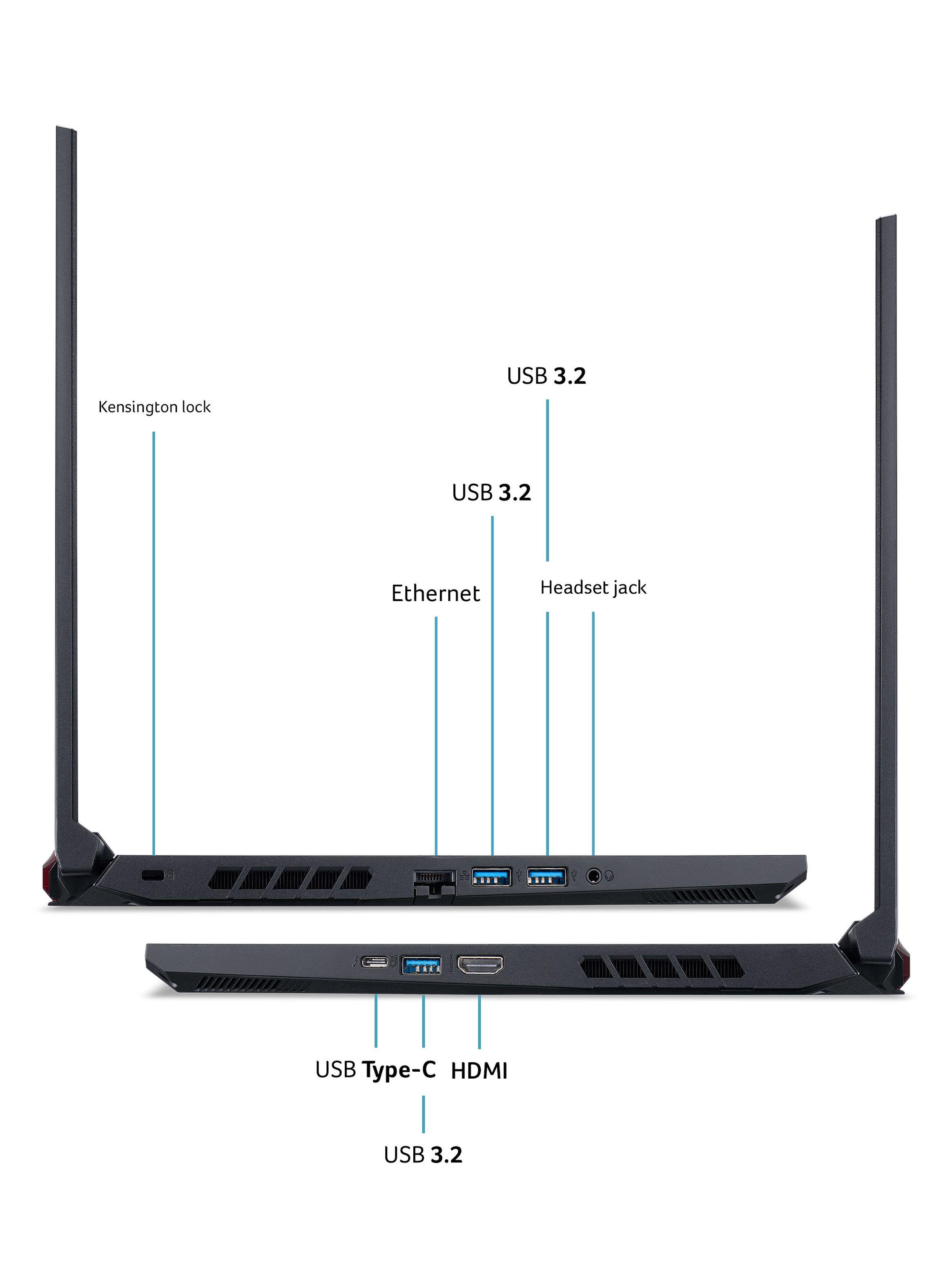 Notebook Gamer Nitro 5 AN515-57-7016-1 Intel Core i7 11800H NVIDIA GeForce RTX 3060 6GB 16GB RAM 512GB SSD-6