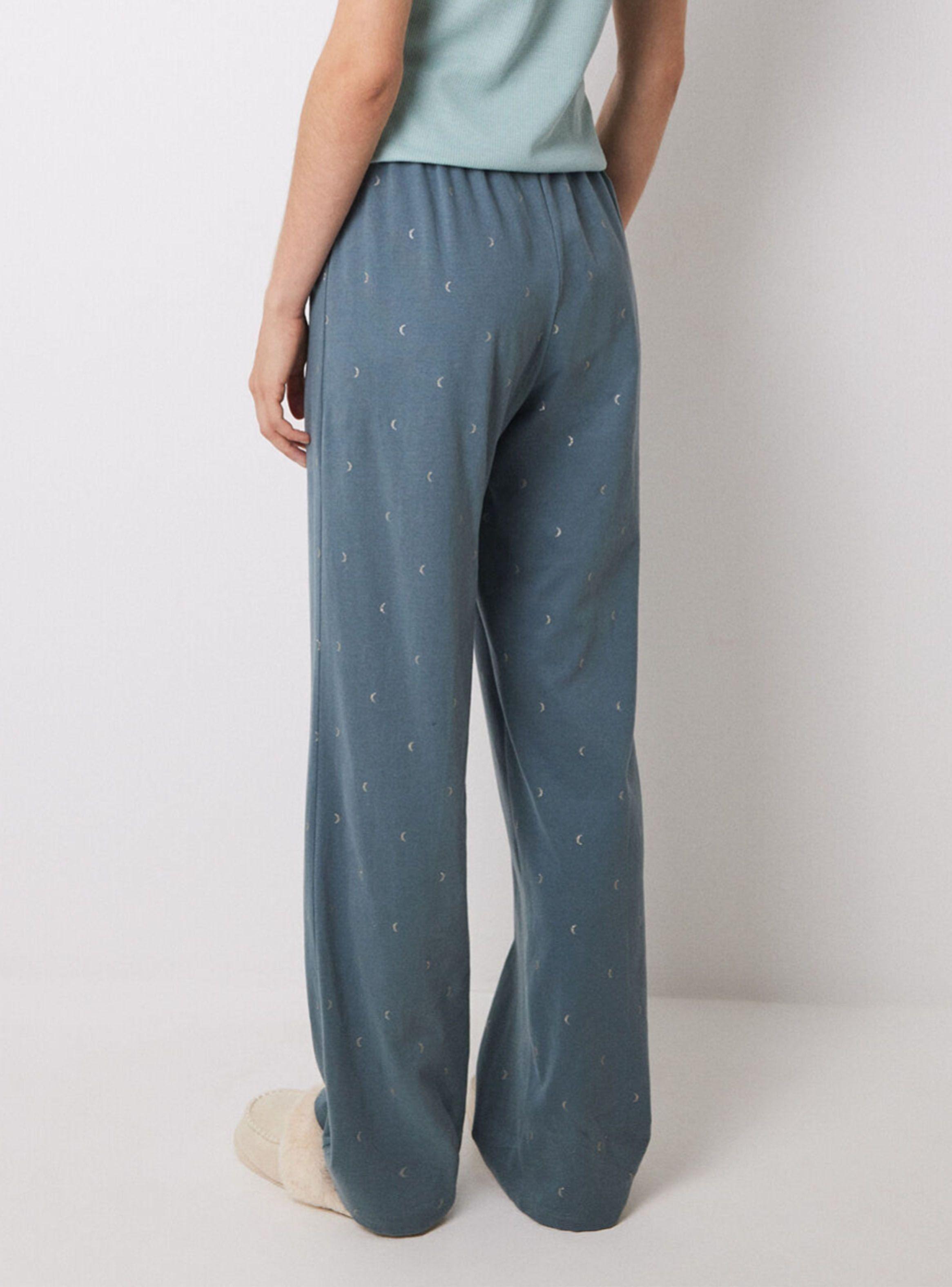 Pantalón Largo 100% Algodón Verde-1