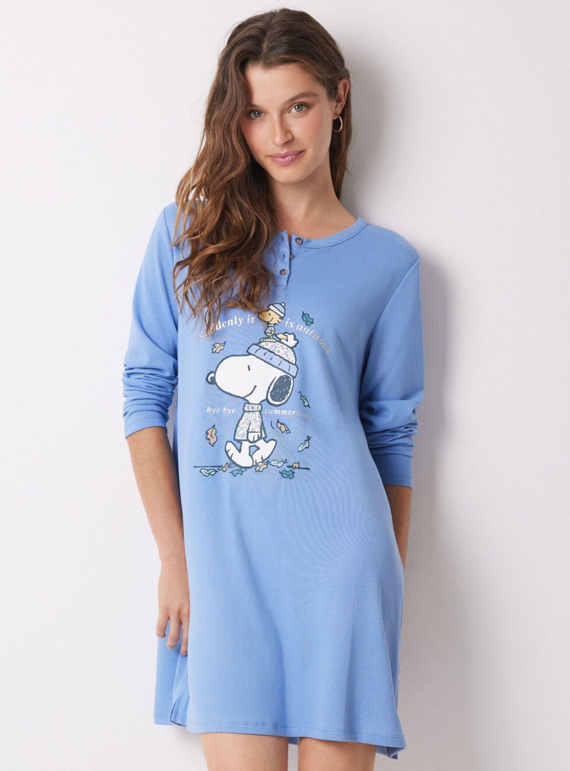 Camisón Corto Super Soft Snoopy-0