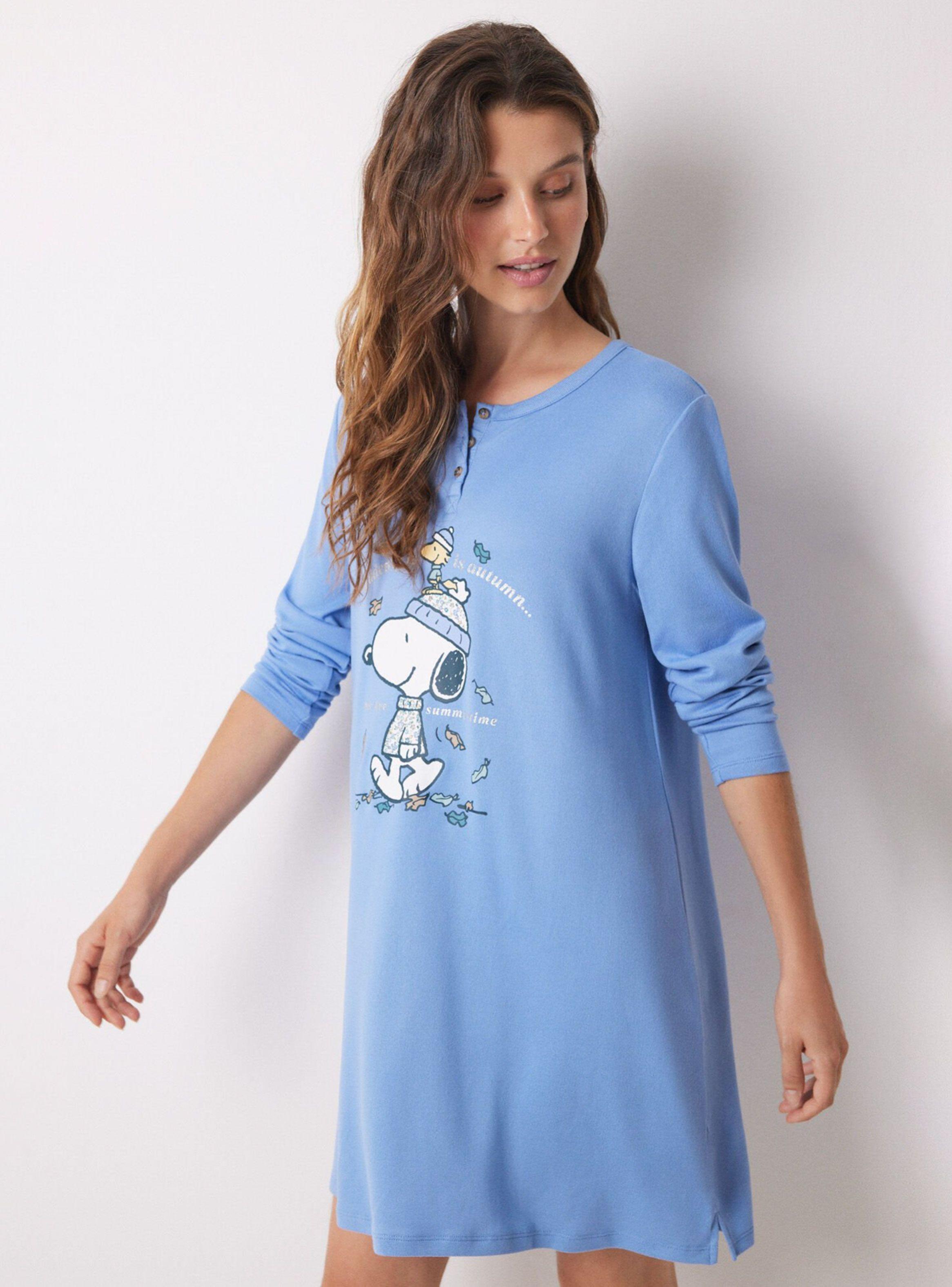 Camisón Corto Super Soft Snoopy-2