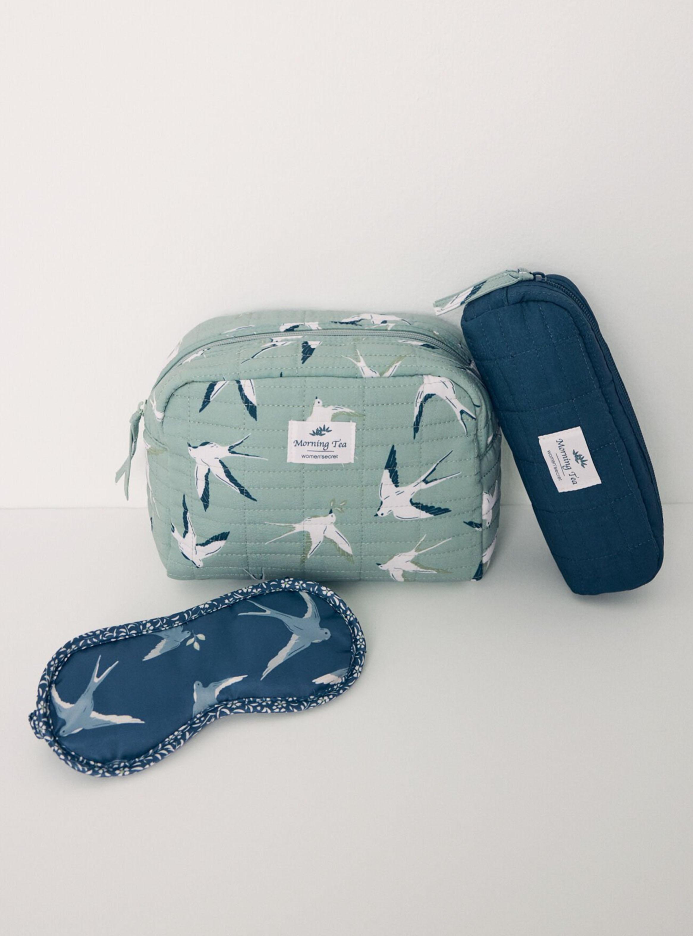 Neceser Grande Estampado Pájaros-4