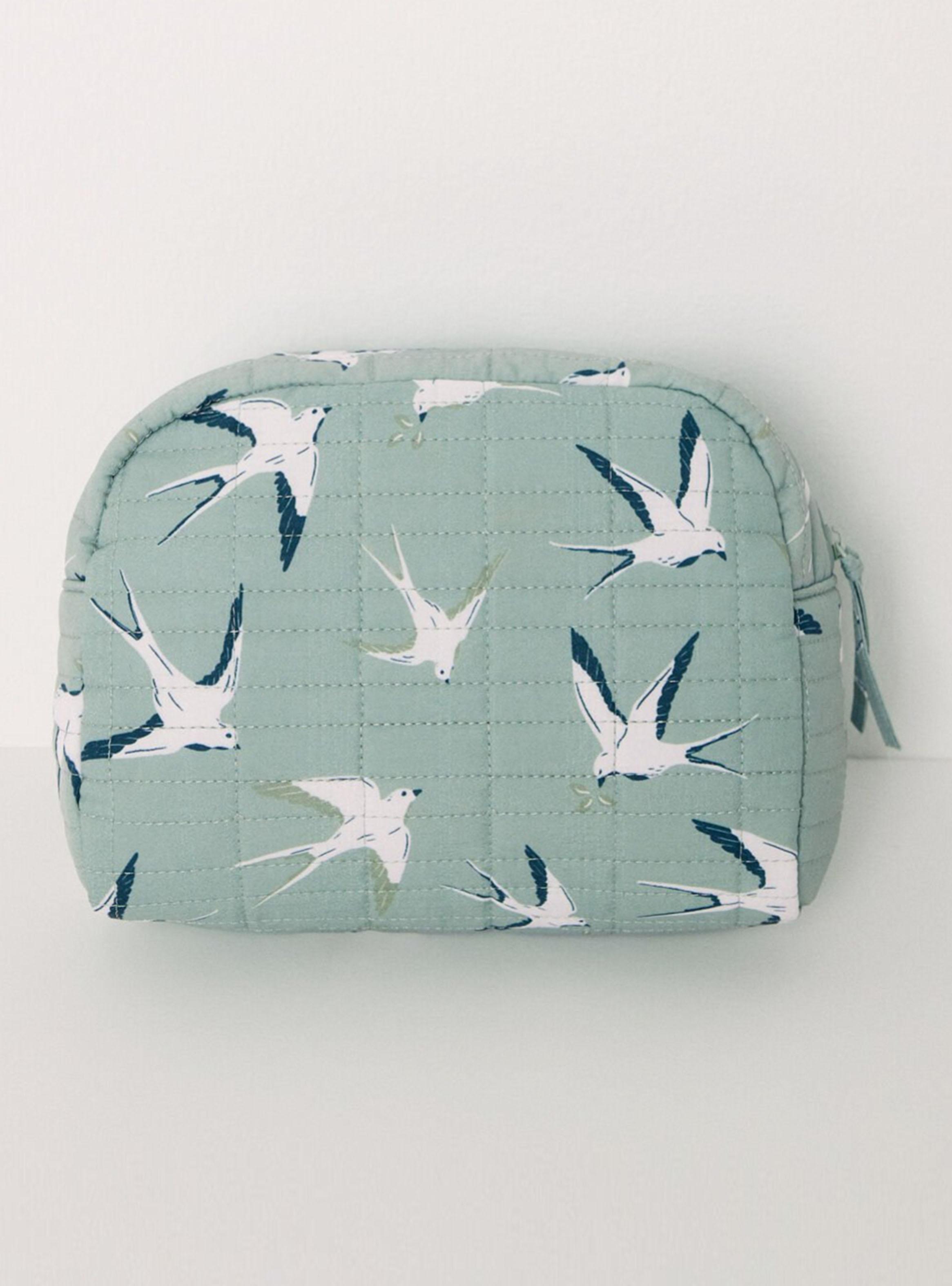 Neceser Grande Estampado Pájaros-3