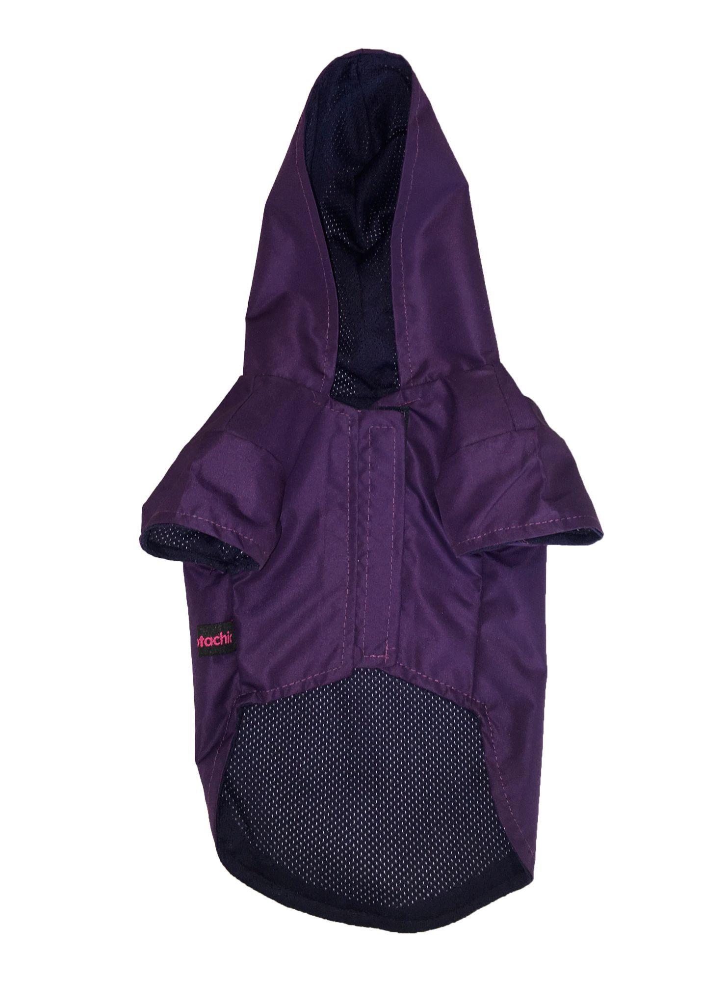 Impermeable con Gorro Chic para Perro Talla L Mascotachic-0