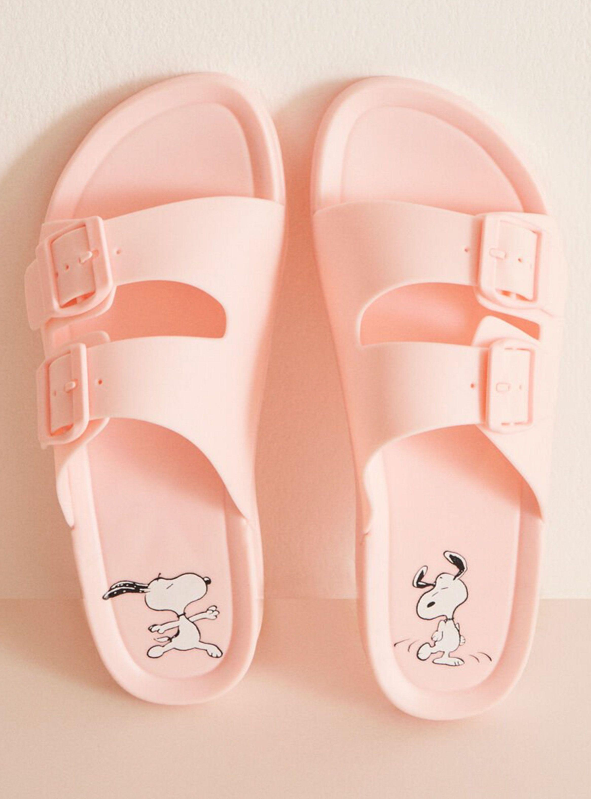 Sandalias Inyectadas Snoopy-3