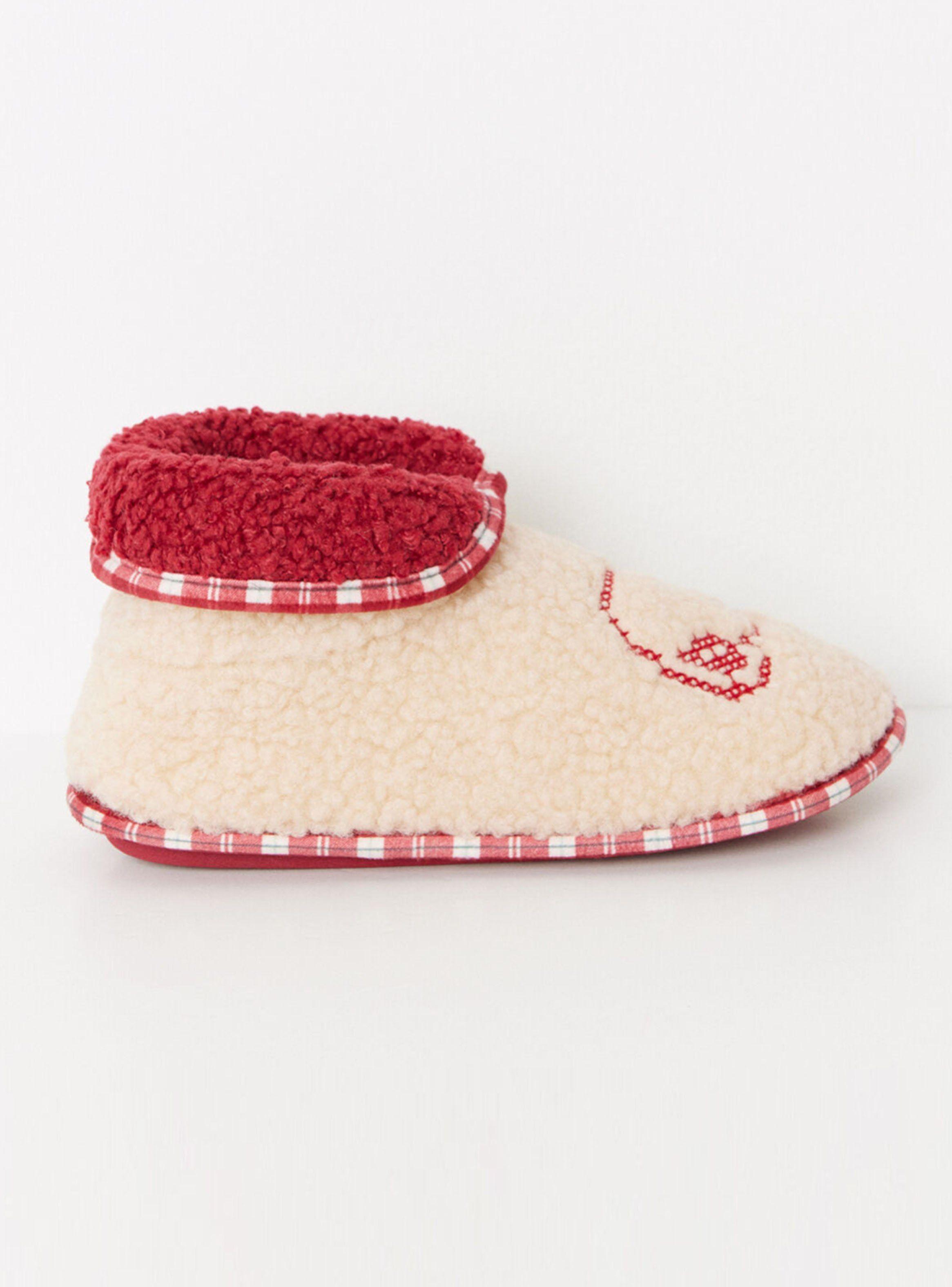 Pantuflas Bota Snoopy Detalle en Bordes-0