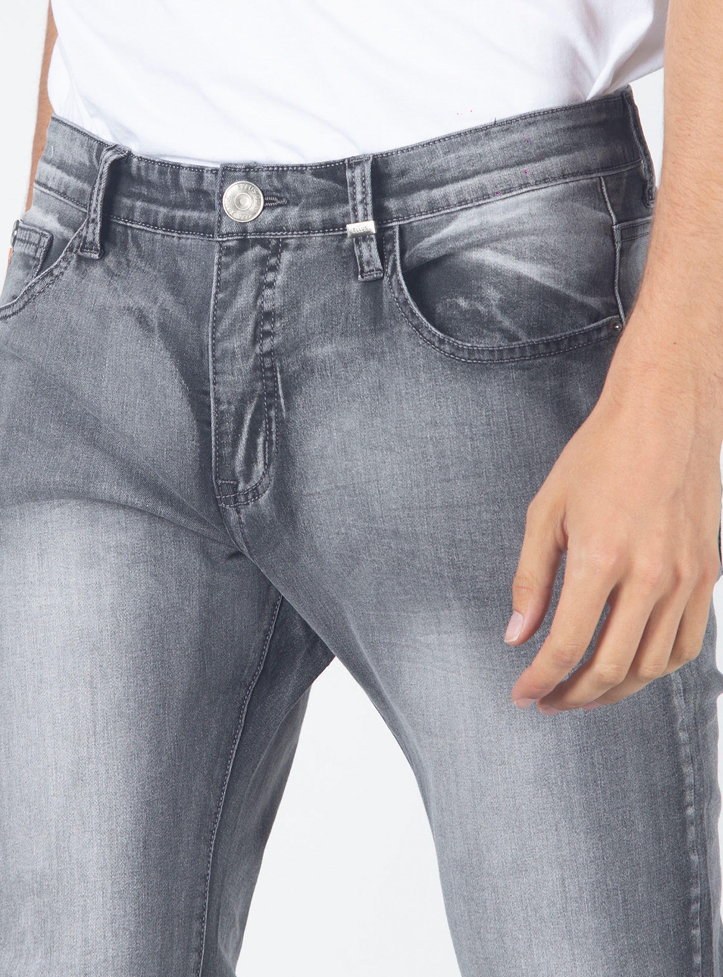 Jeans Skinny Tiro Bajo Full Lavado Gris-2