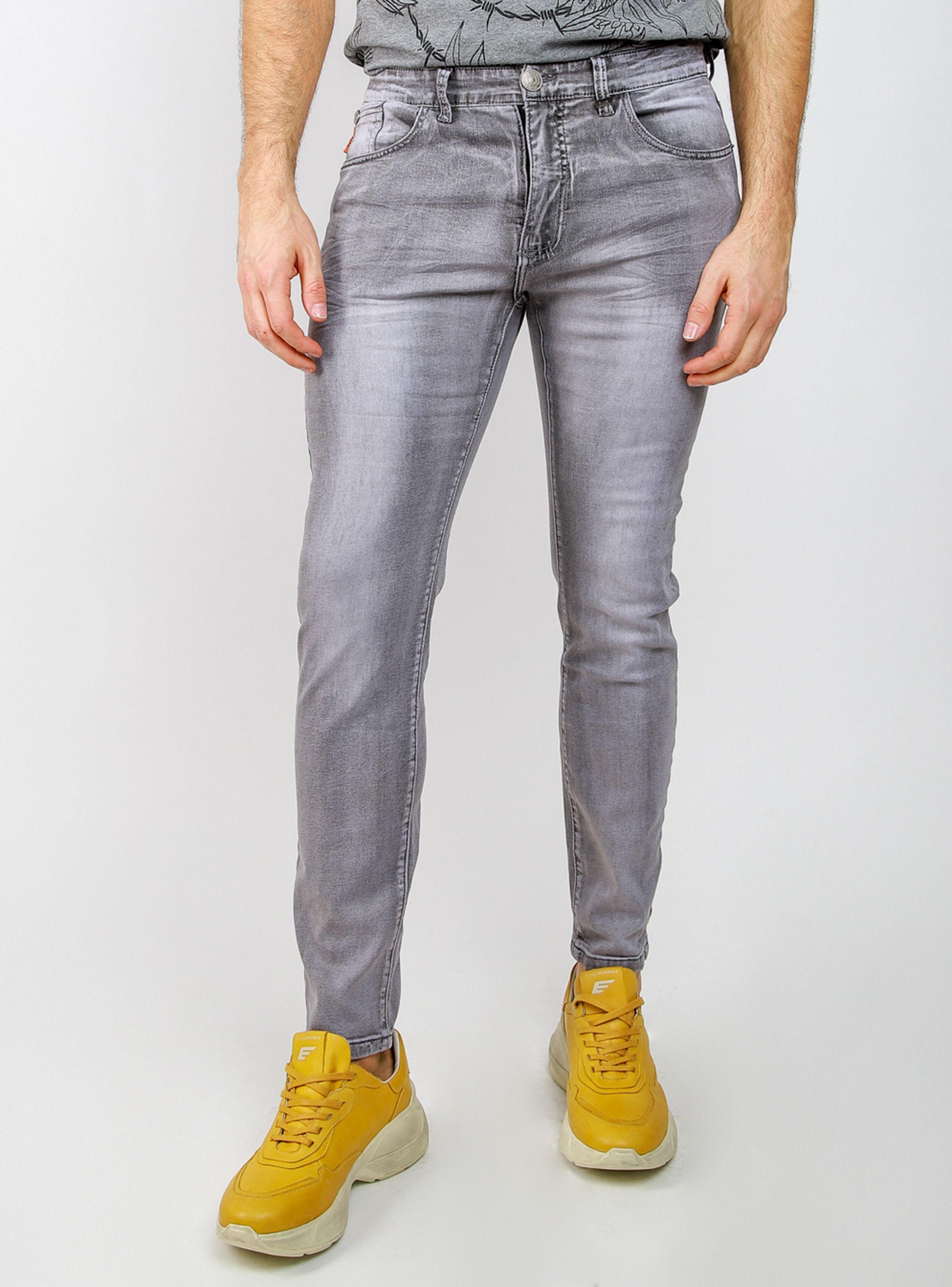 Jeans Gris Skinny 6-0