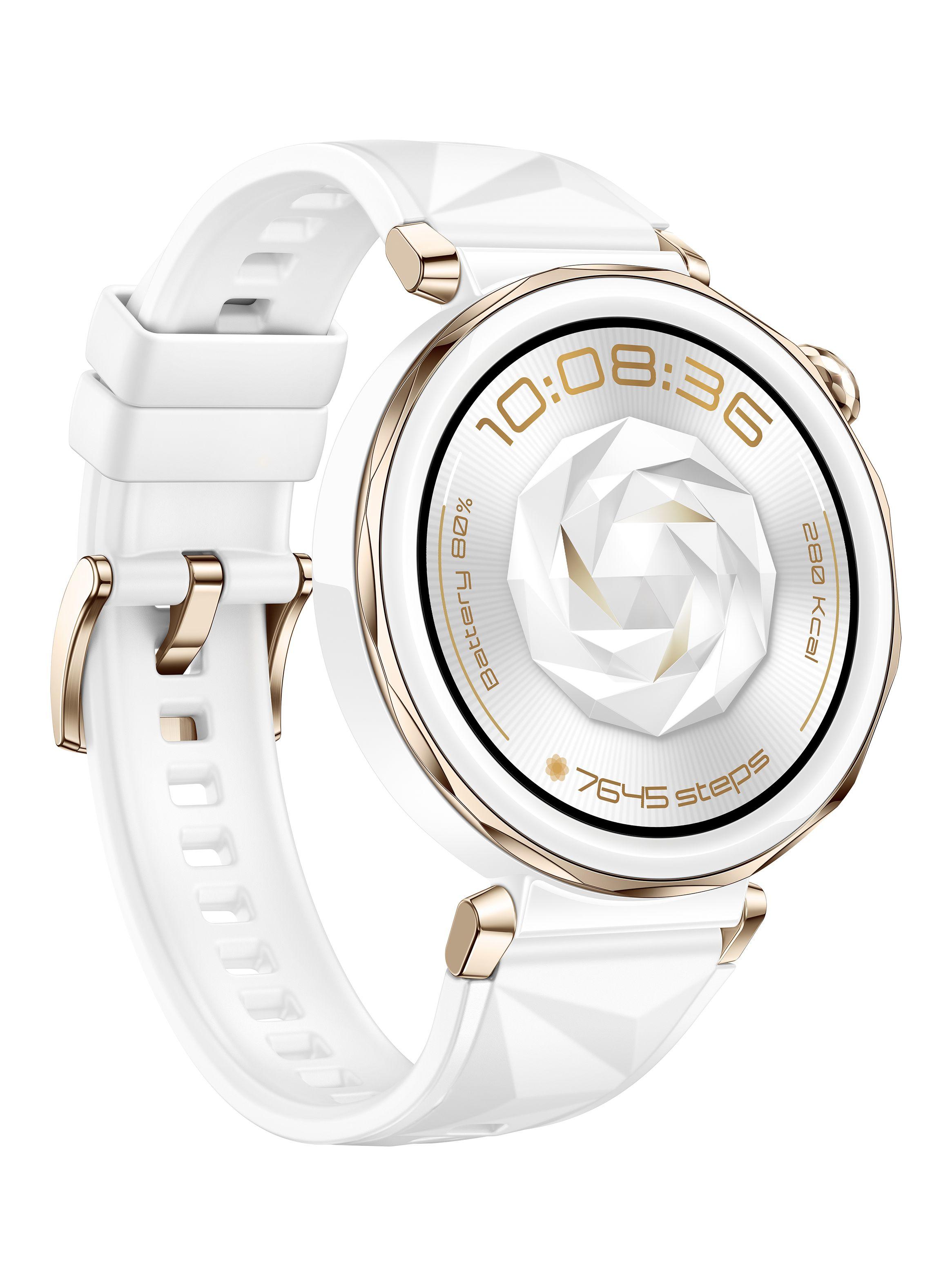 Smartwatch GT 5 Pro 41mm White Fluoroelastomer-2