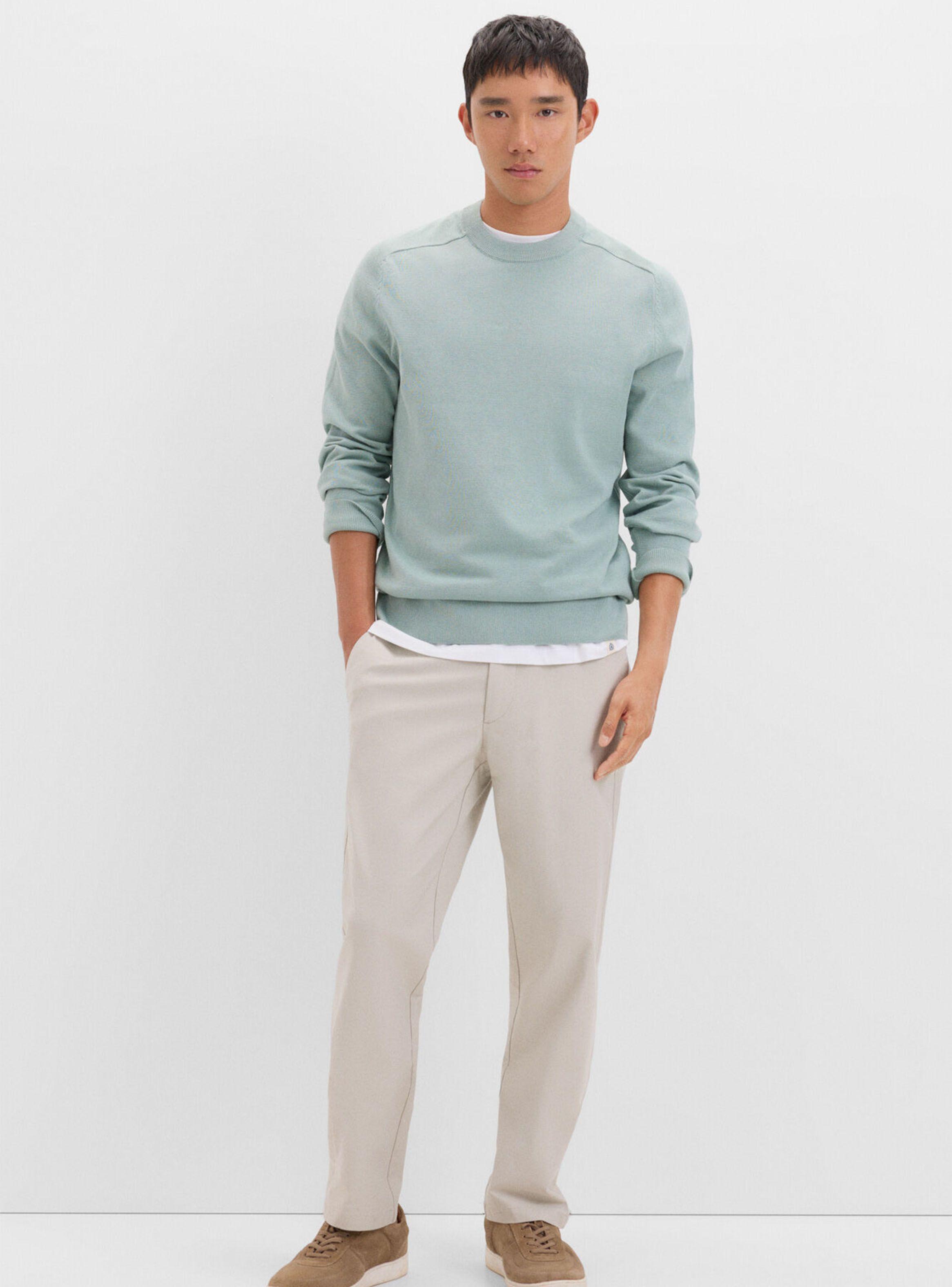 Sweater Punto Fino Algodón Estructura-3