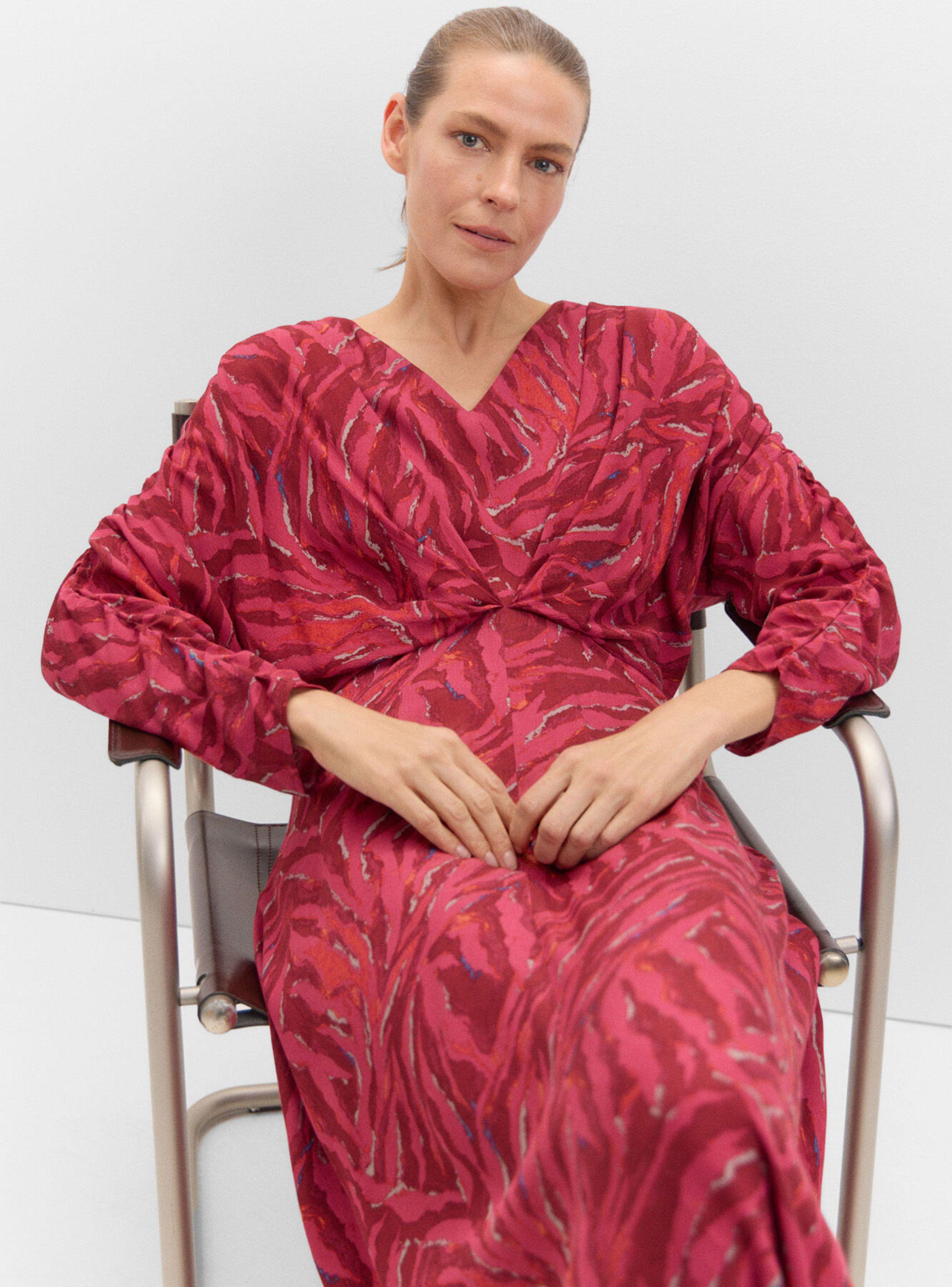 Vestido Midi Estampado-3