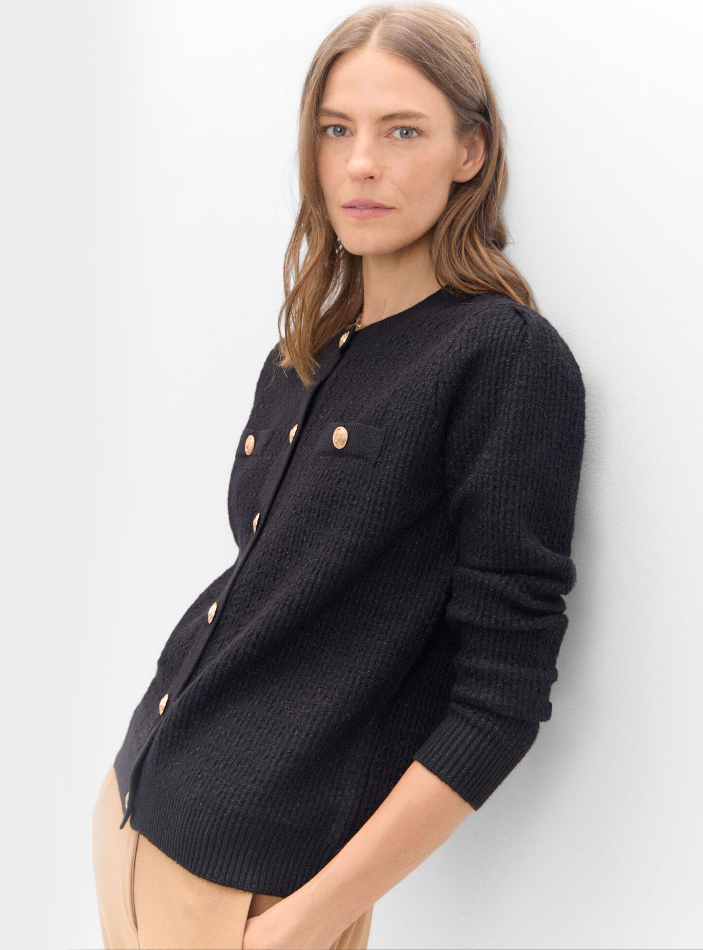 Chaqueta Jacquard Metalizado-2