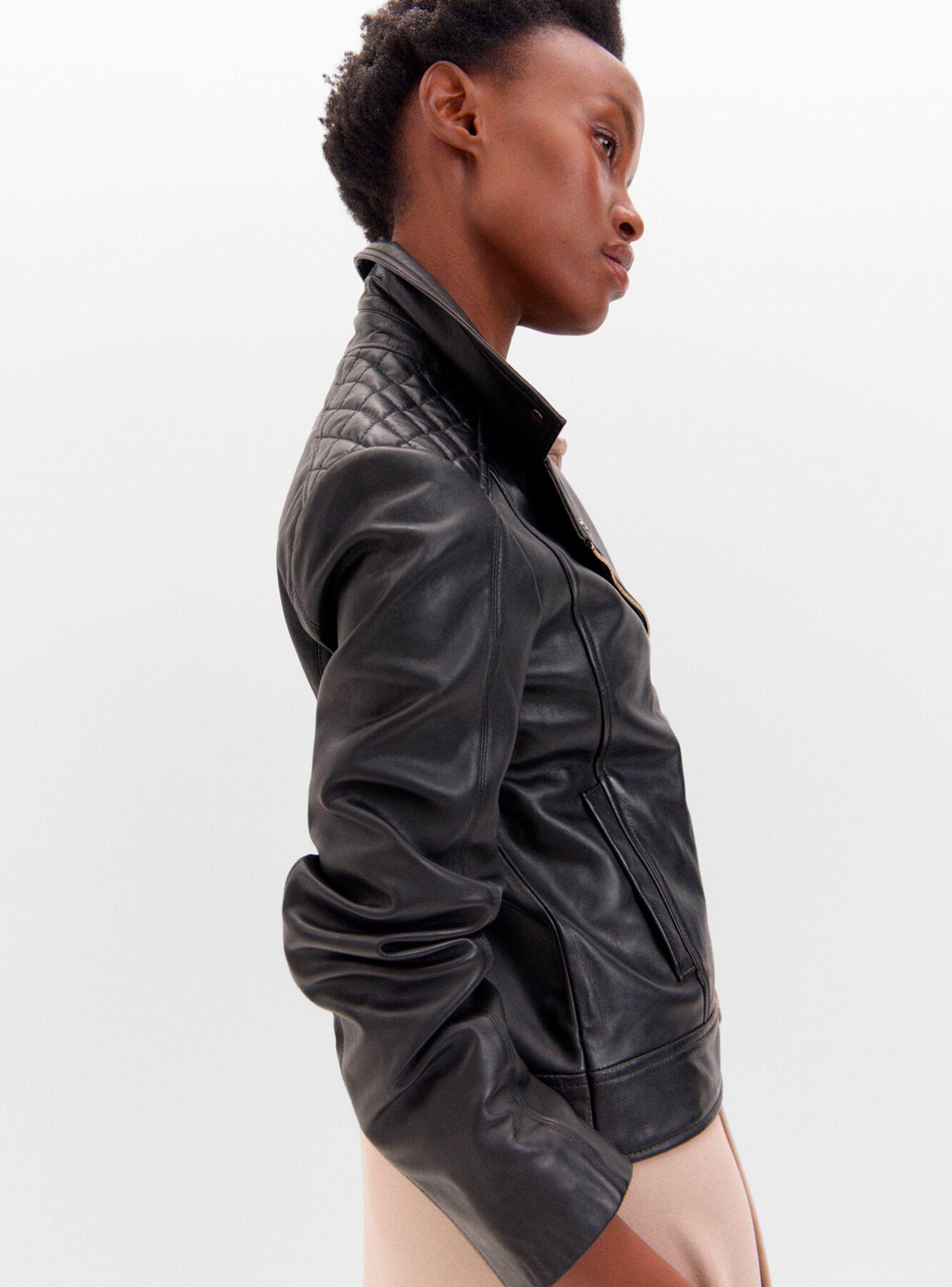 Chaqueta Piel Biker-1