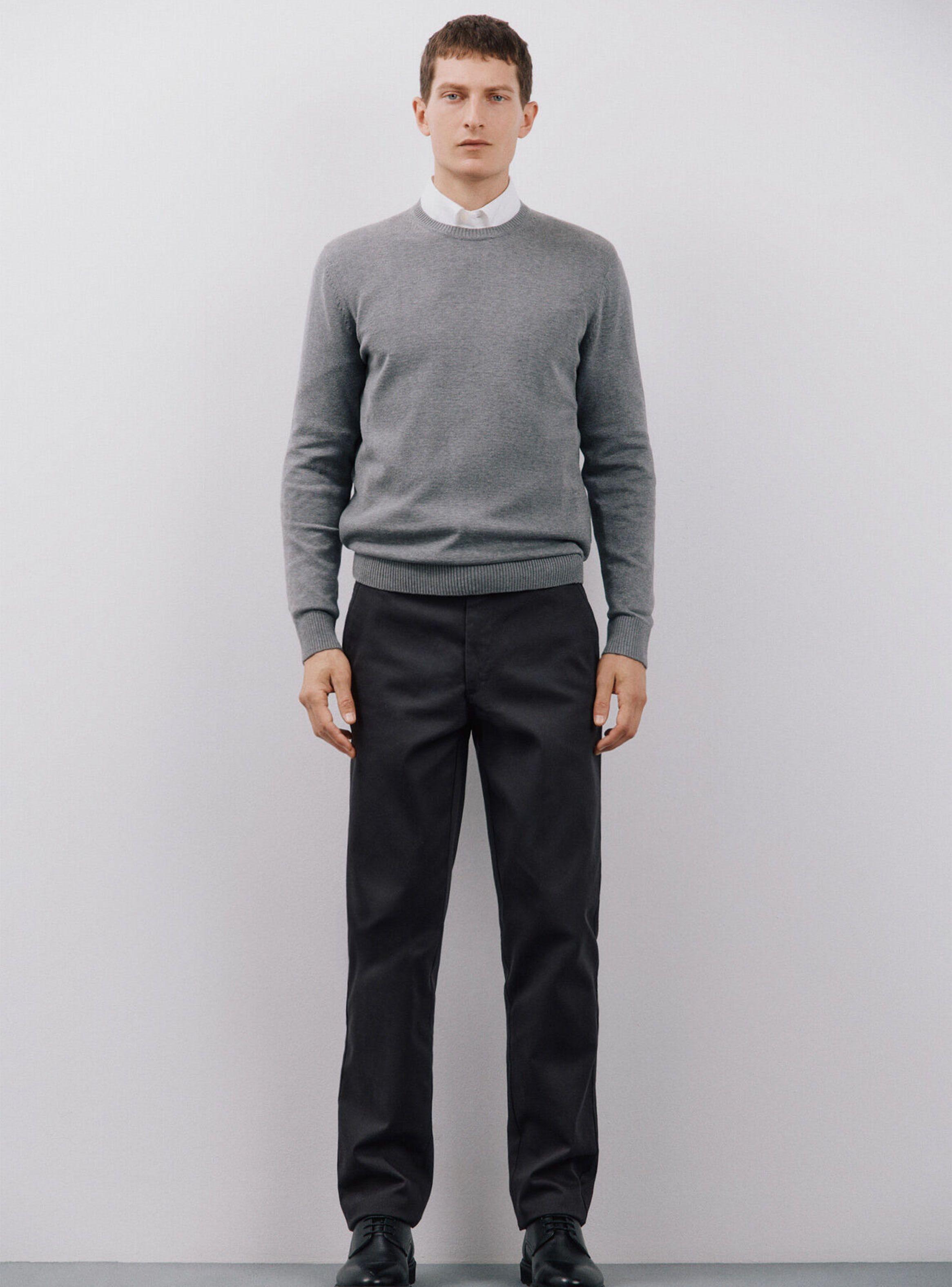 Pantalón Estilo Chino Regular Fit-5