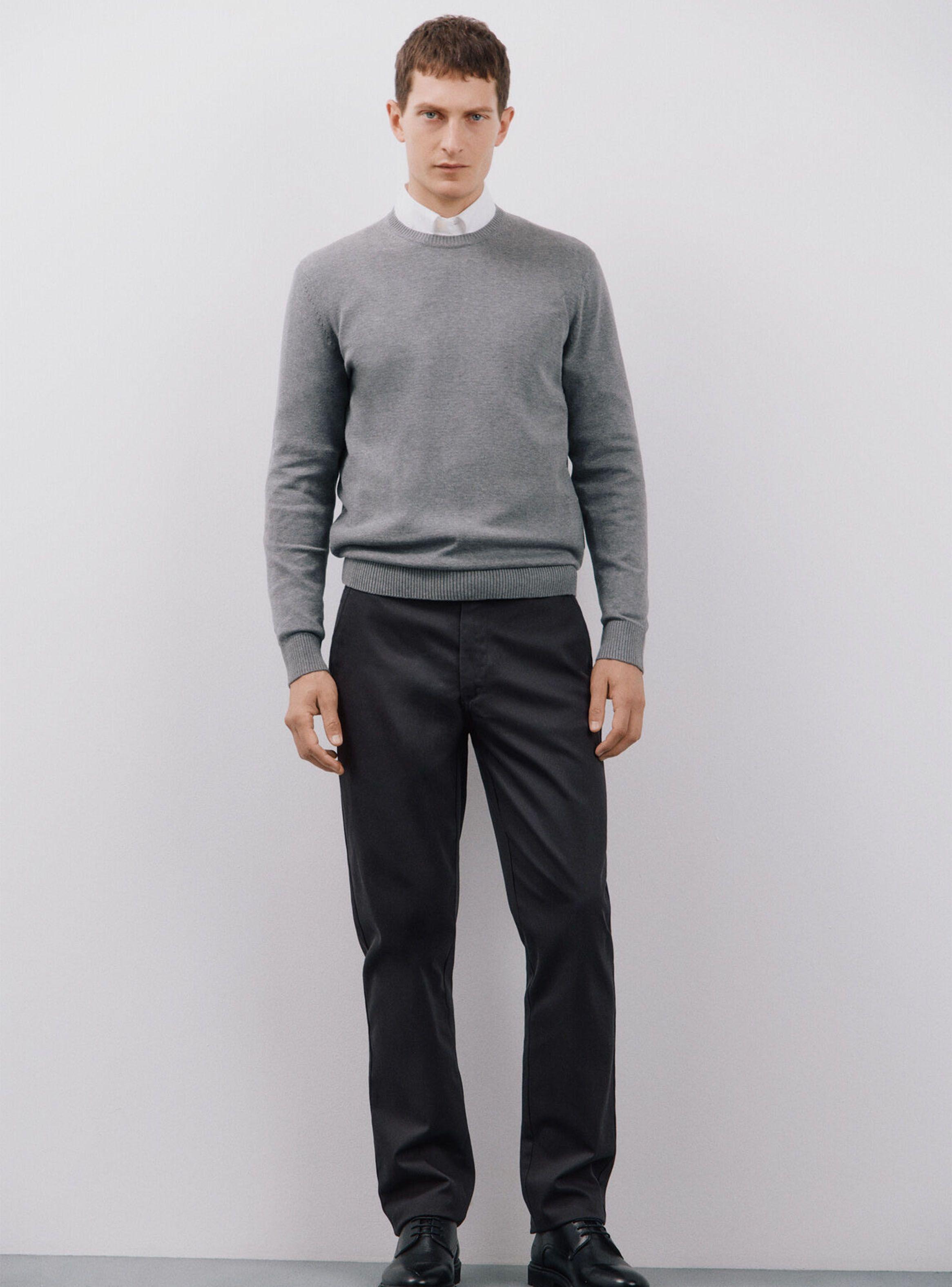 Pantalón Estilo Chino Regular Fit-4