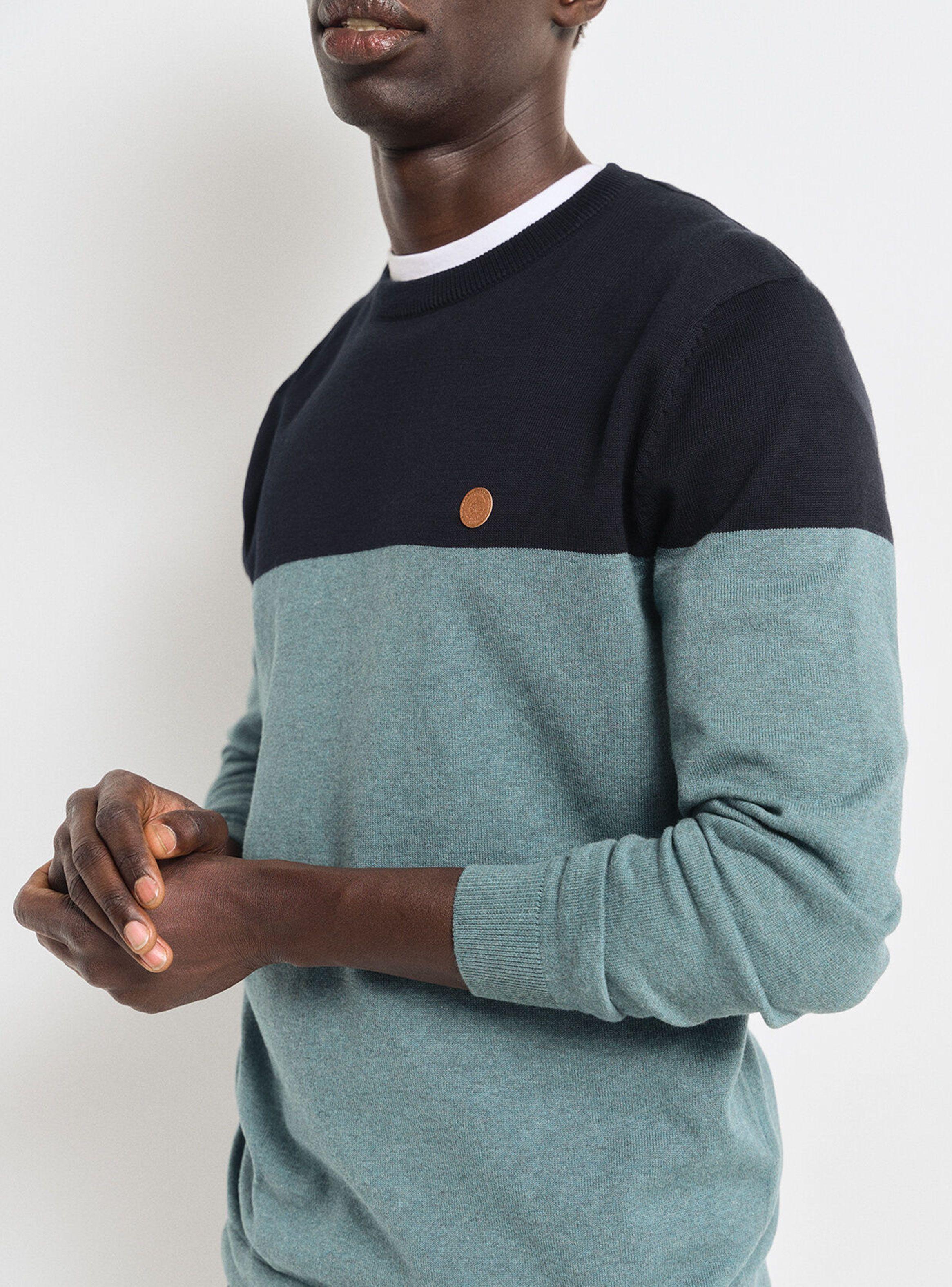 Sweater Básico Color Block-3