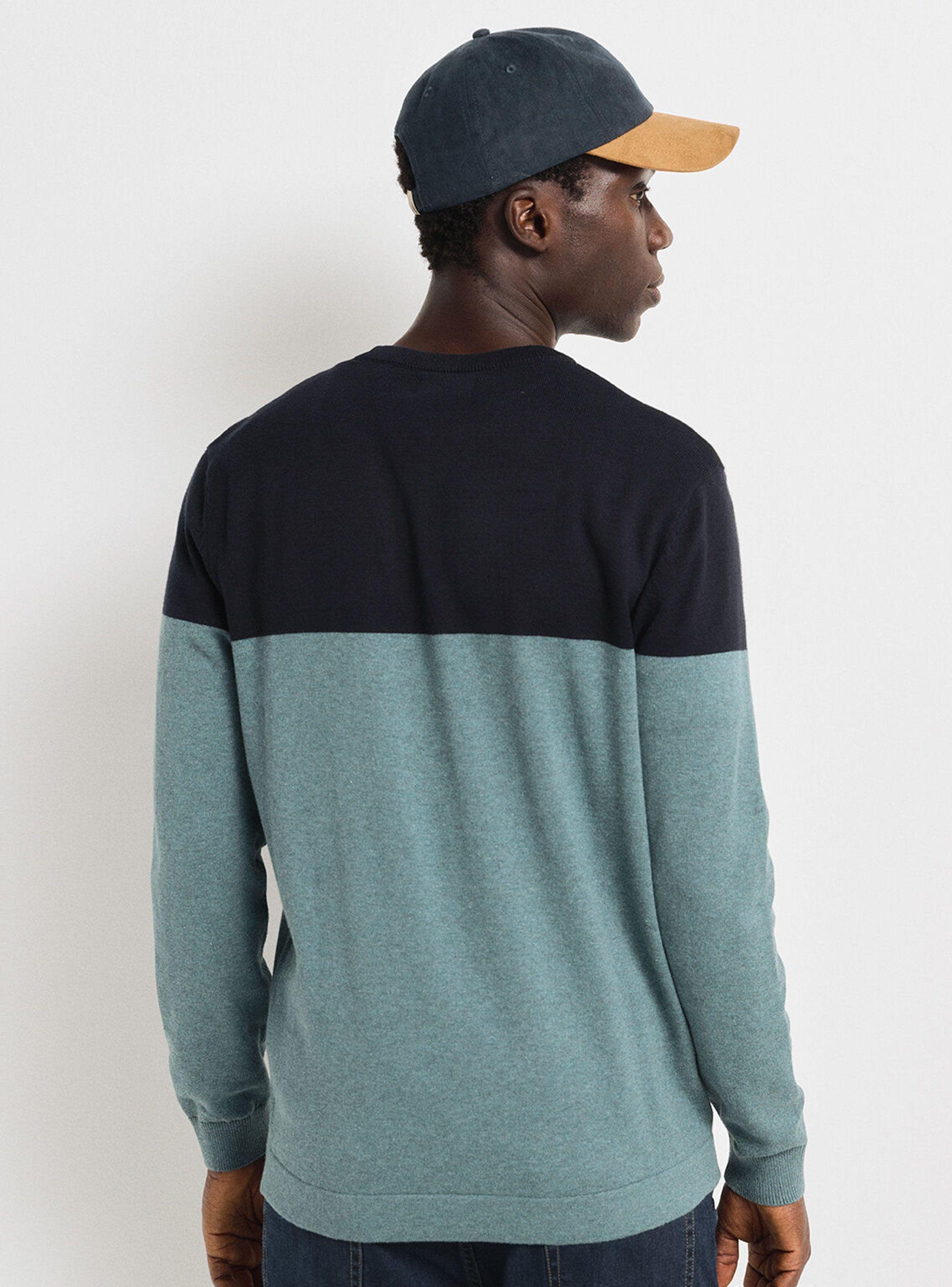 Sweater Básico Color Block-1