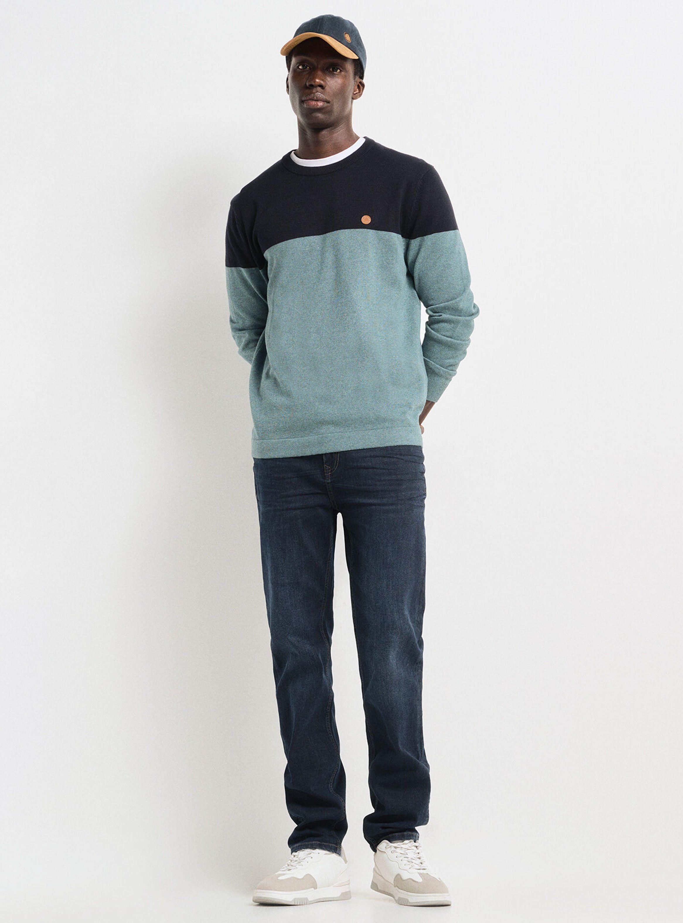 Sweater Básico Color Block-5