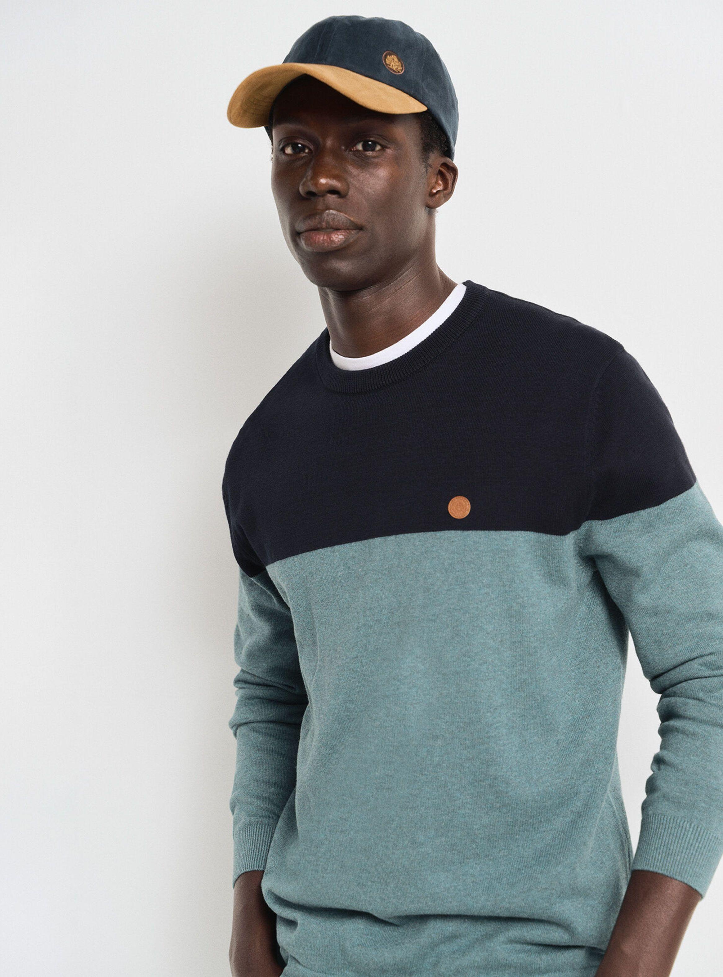Sweater Básico Color Block-2
