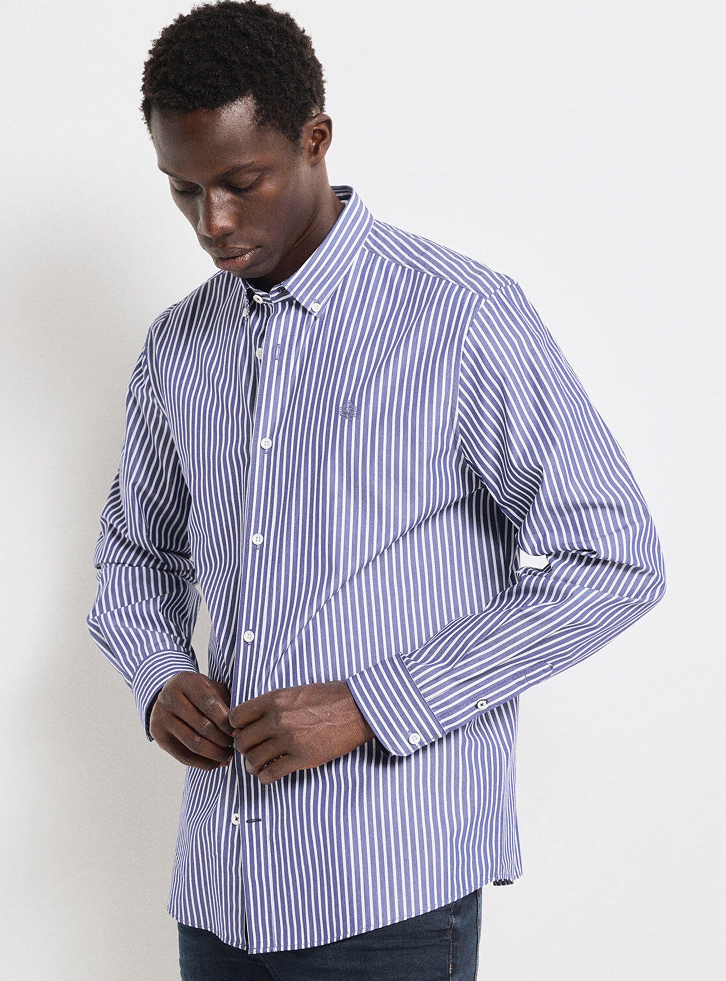 Camisa Popelín Rayas-0