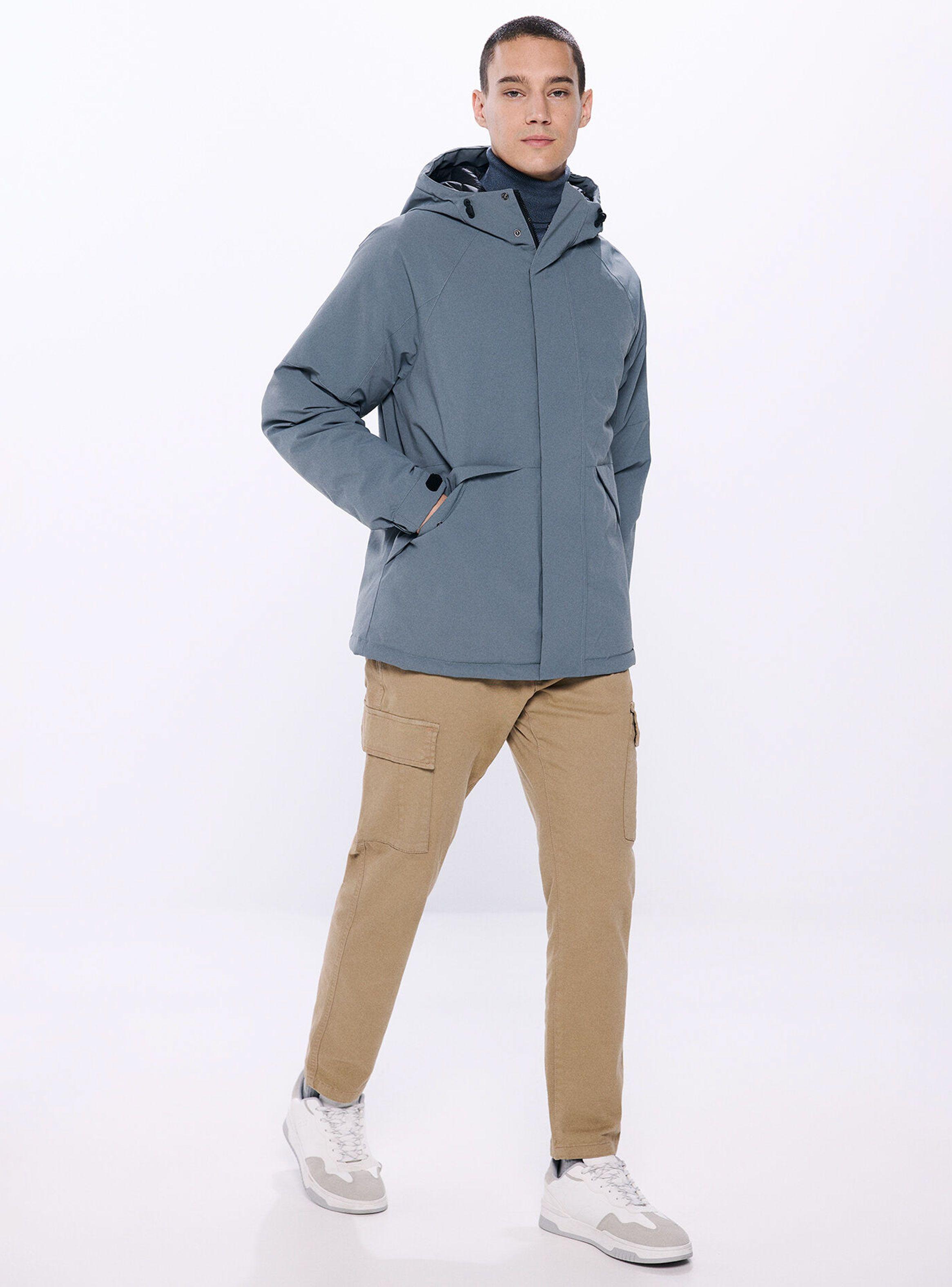 Parka Corta Acolchada Térmica-4