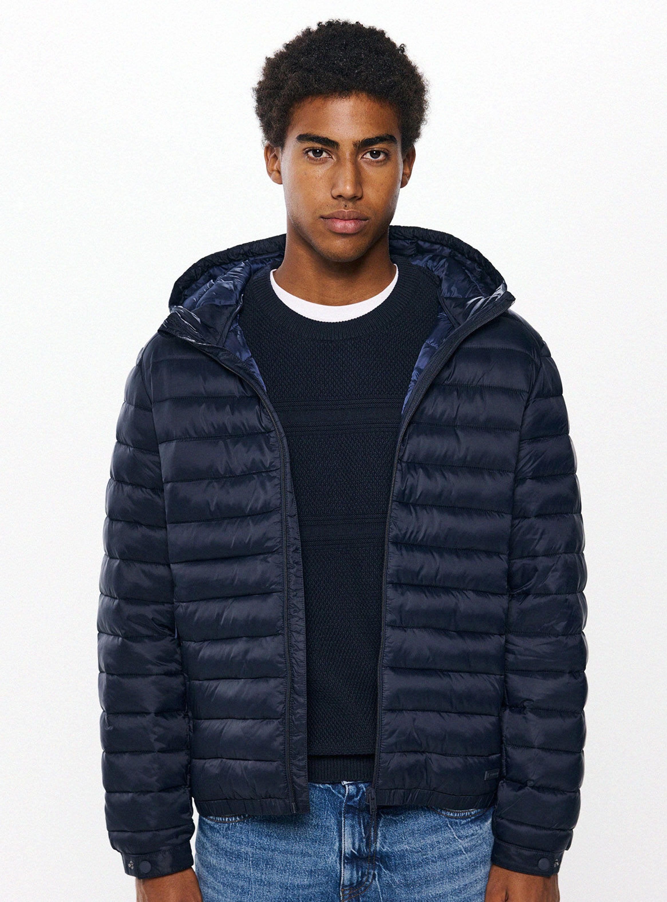 Chaqueta Acolchada Capucha-0