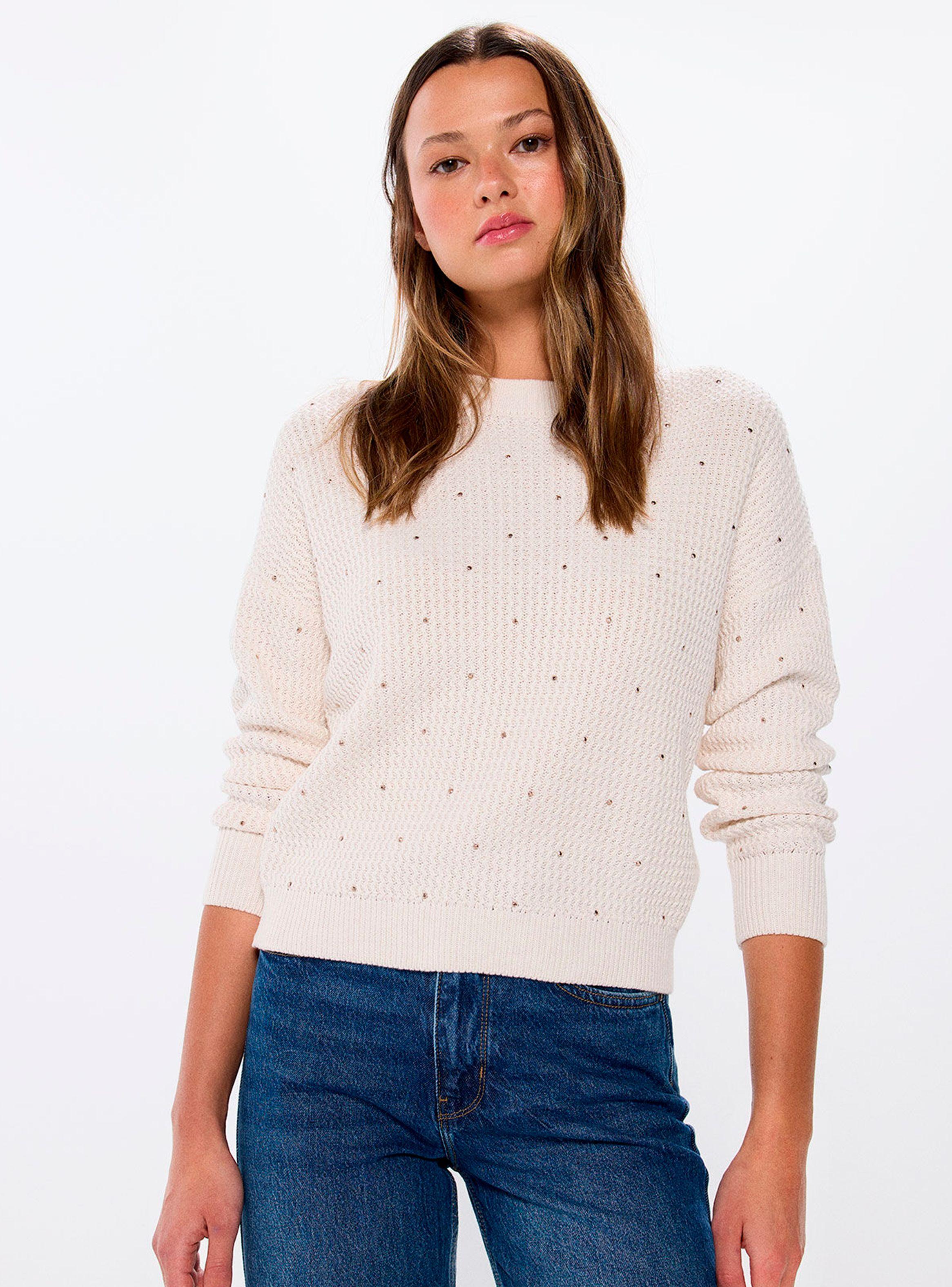 Sweater Cristales Algodón-0