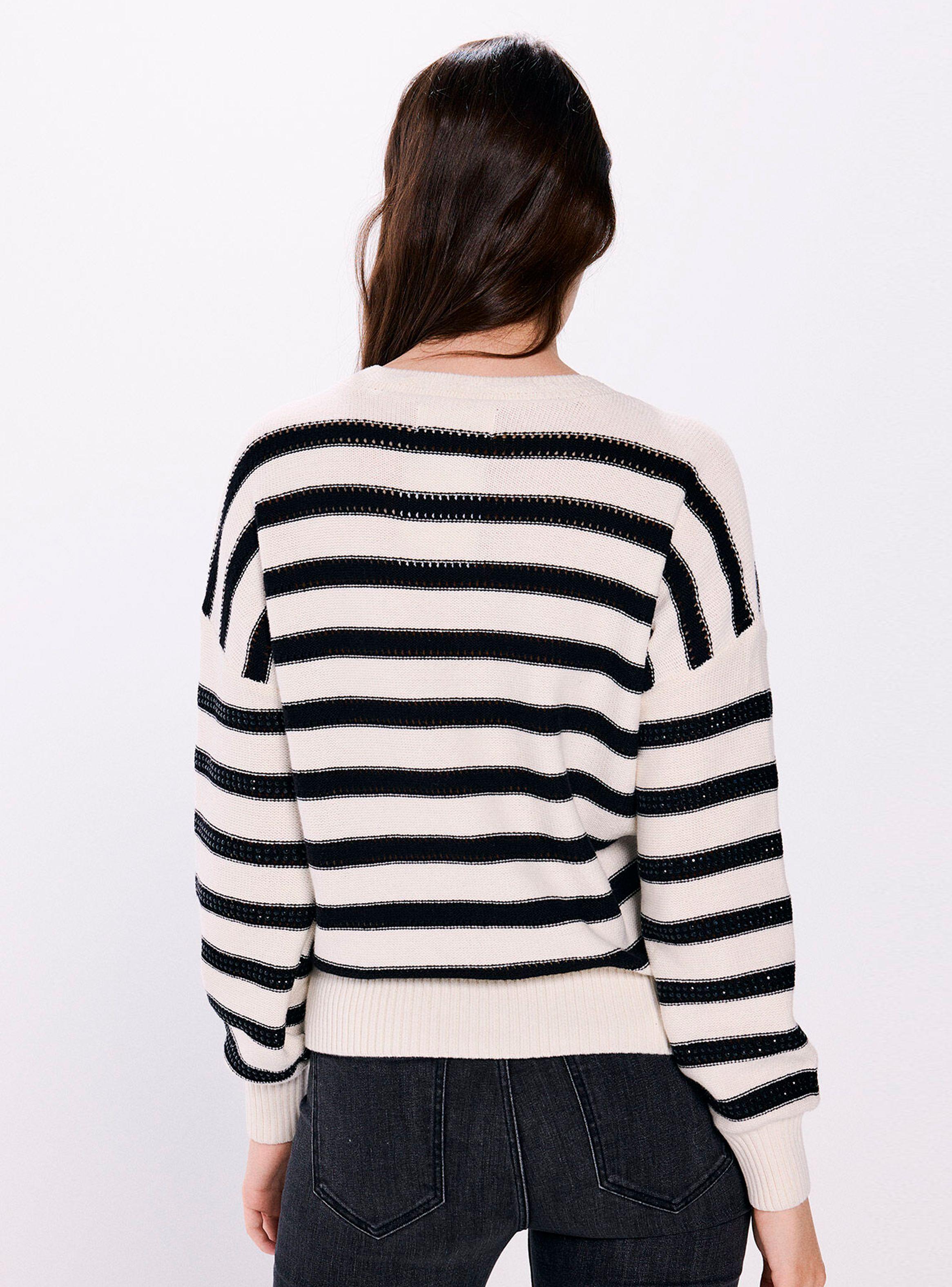 Sweater Rayas Cristales-1