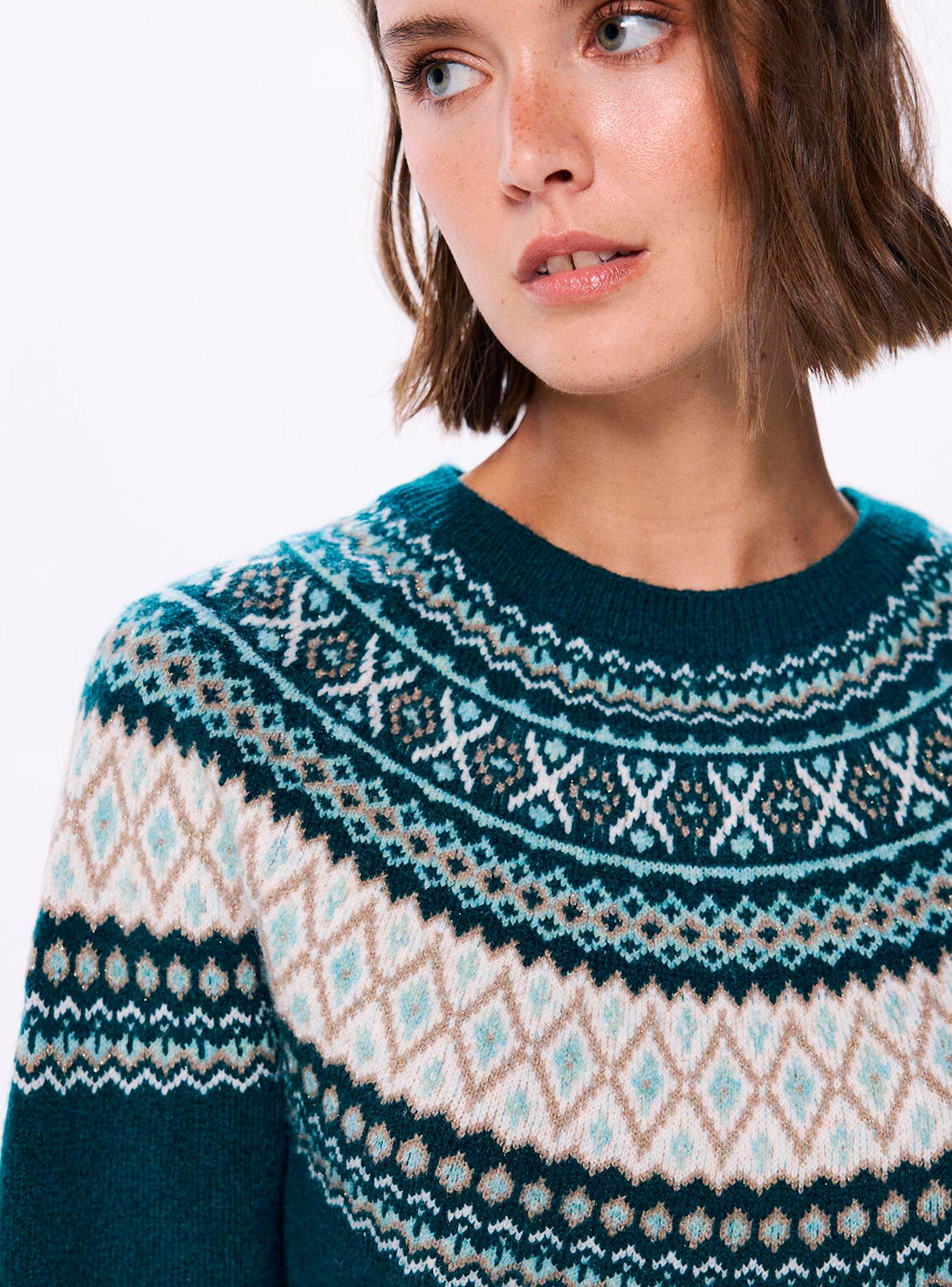 Sweater Jacquard Lurex-2