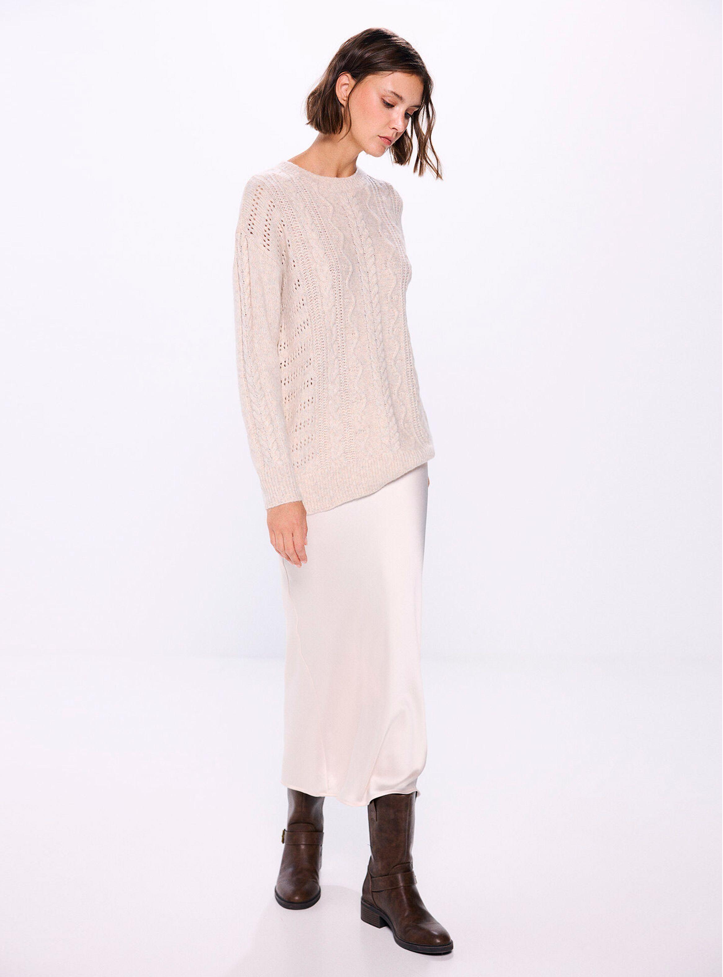 Sweater Largo Trenzas-4