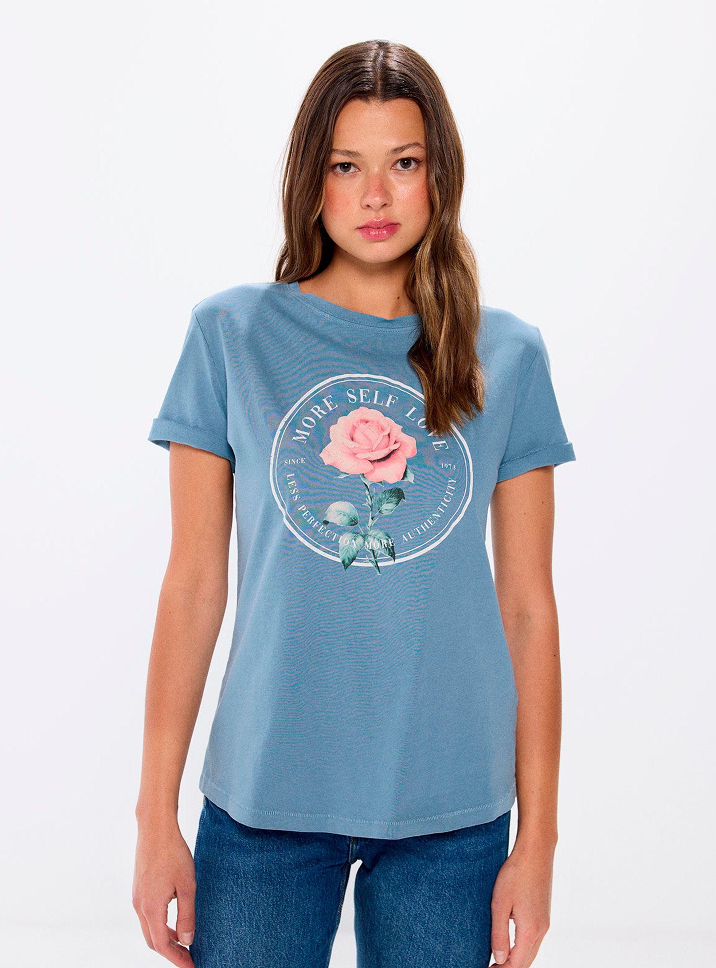 Polera Gráfica Self Love Algodón-0